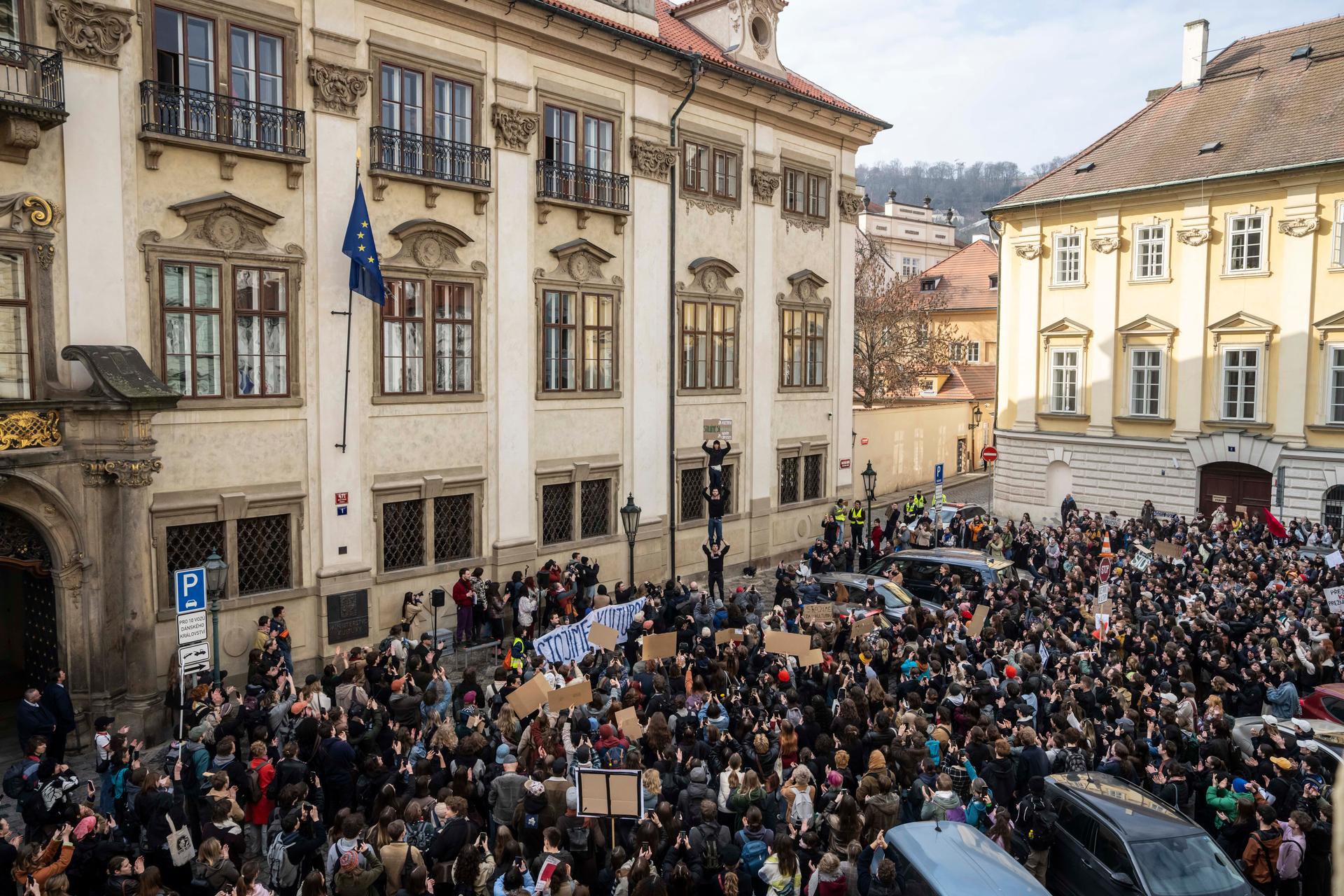 Demonstrace Stojíme za kulturou, 11.3. 2026, Praha
Autor: Milan Jaroš