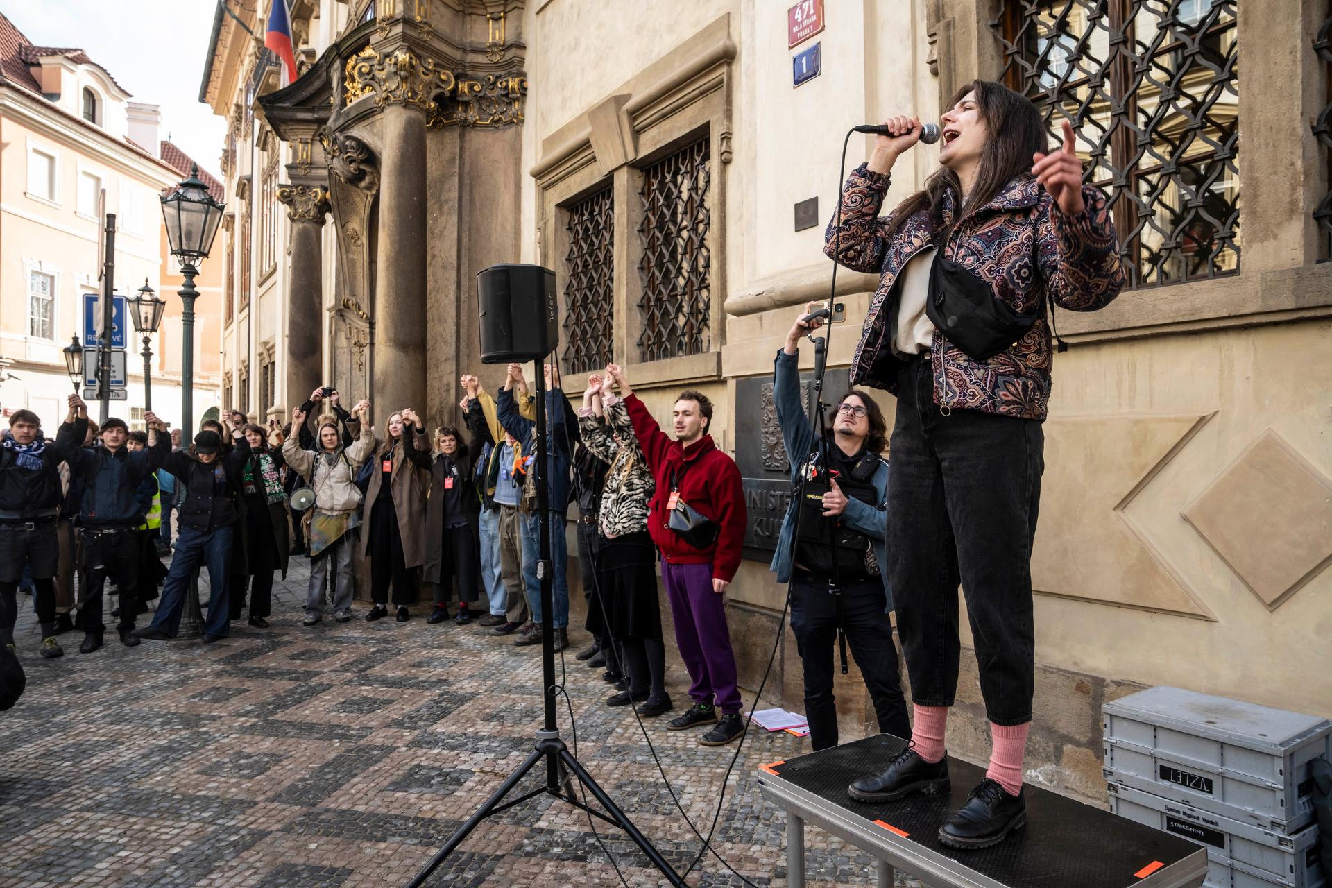 Demonstrace Stojíme za kulturou, 11.3. 2026, Praha
Autor: Milan Jaroš