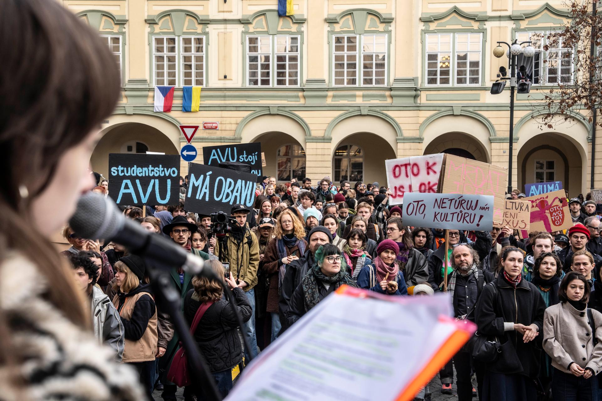 Demonstrace Stojíme za kulturou, 11.3. 2026, Praha
Autor: Milan Jaroš