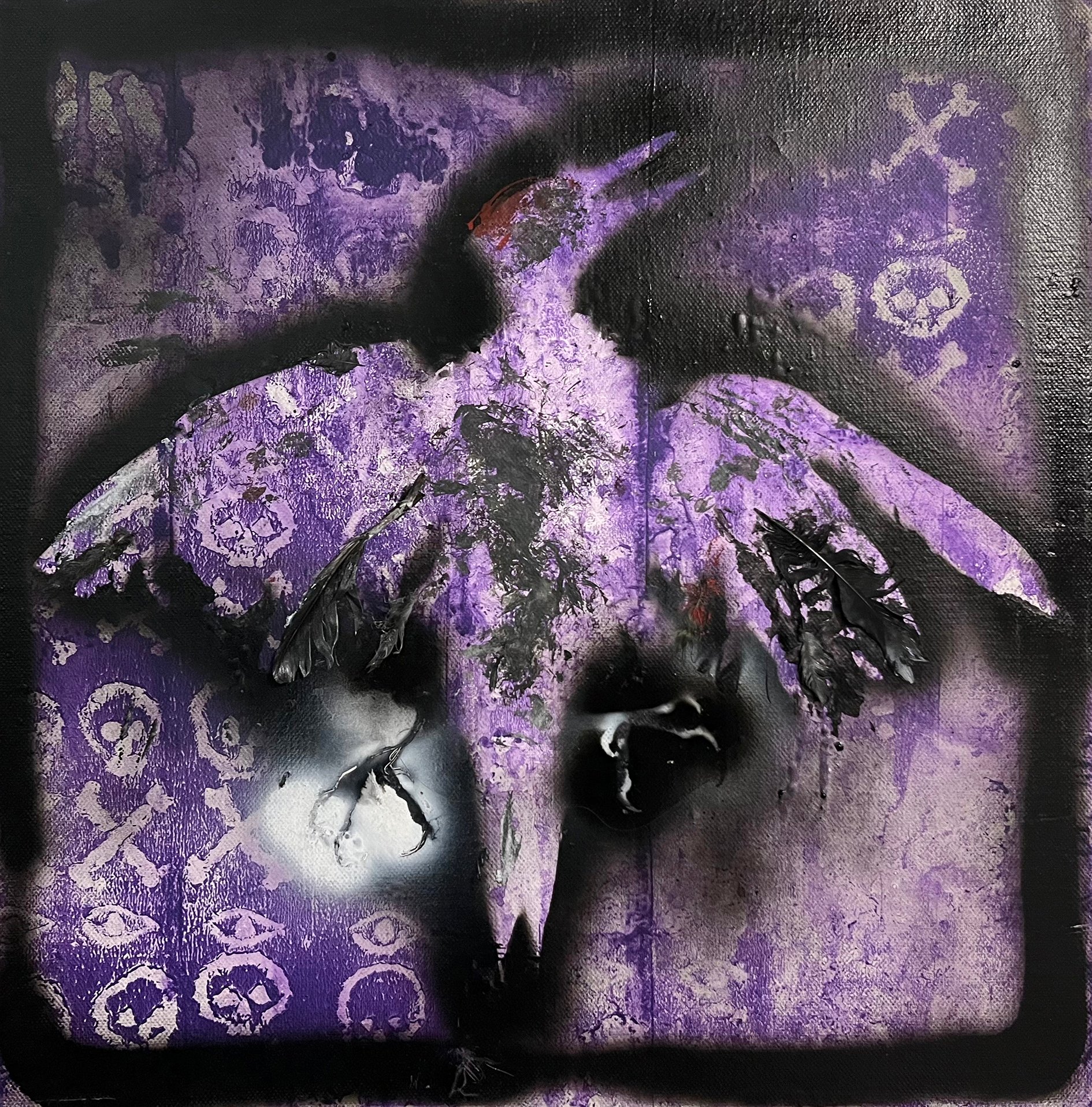 Výstava týdne: Vykopat válečnou sekeru z vlastního hrobu – malíř Martin Mulač vzdává hold básníkovi Karlu Hlaváčkovi