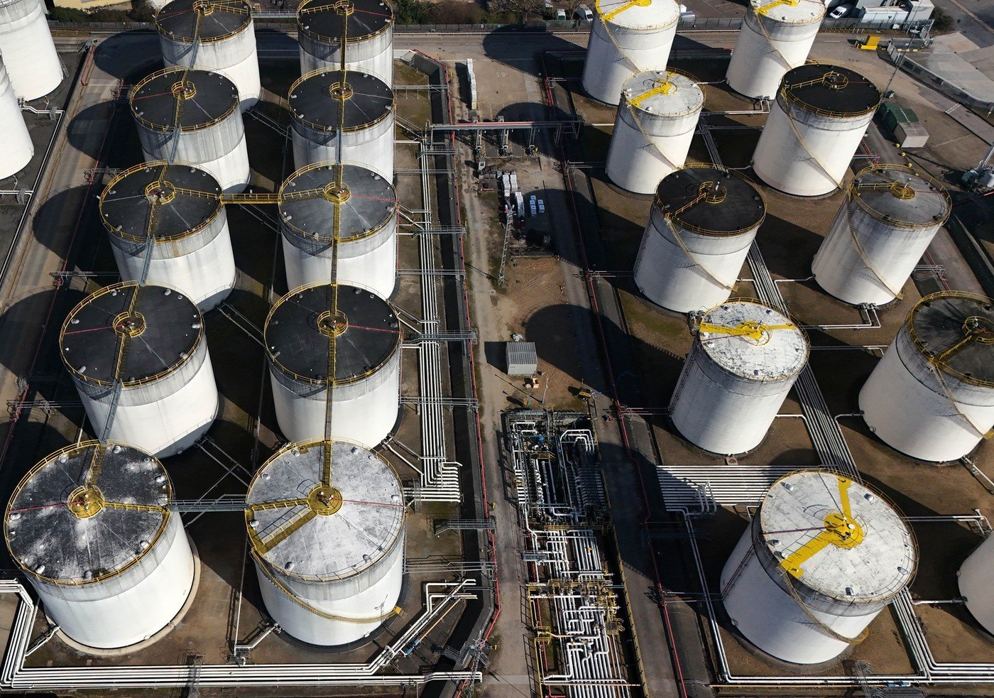 Fuel Terminal in UK as prices rise amid Middle East conflcit