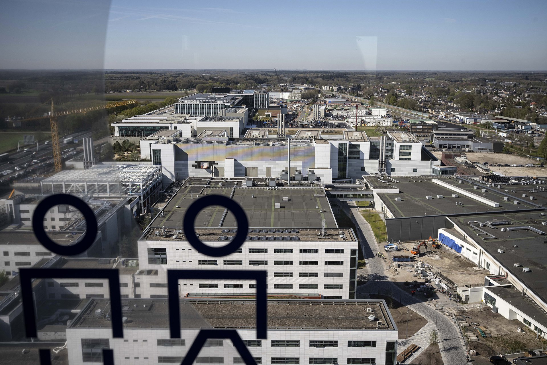 V továrně ASML poblíž Eindhovenu se nic nevyrábí.