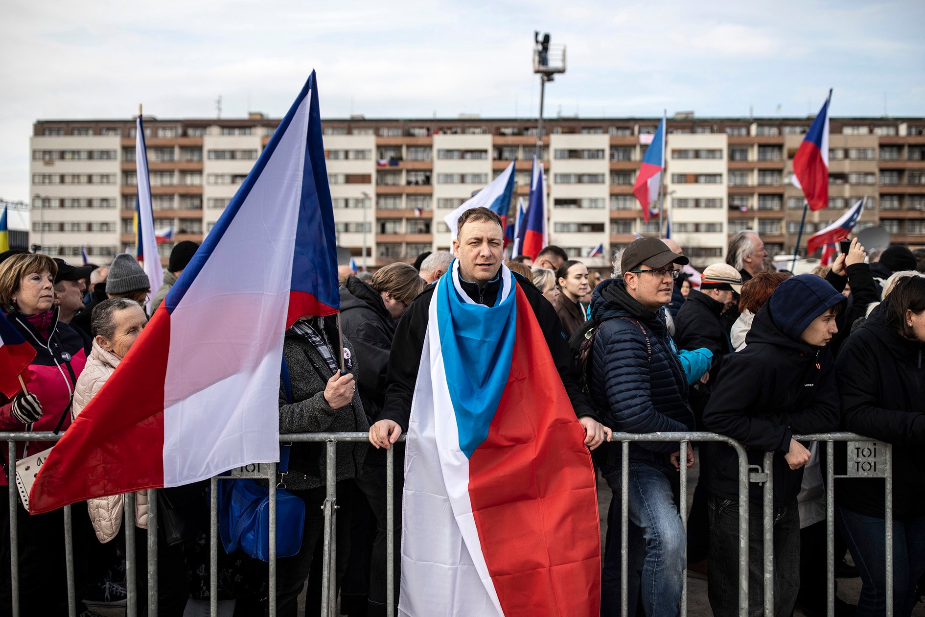 Demonstrace spolku Milion chvilek na Letné 21.3.2026