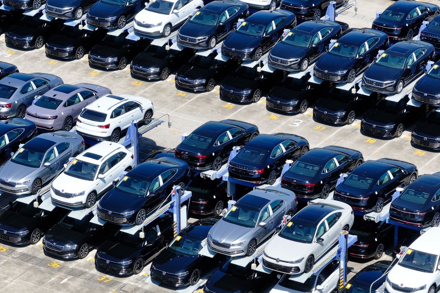 SAIC Volkswagen's Nanjing Plant, China - 23 Sep 2024