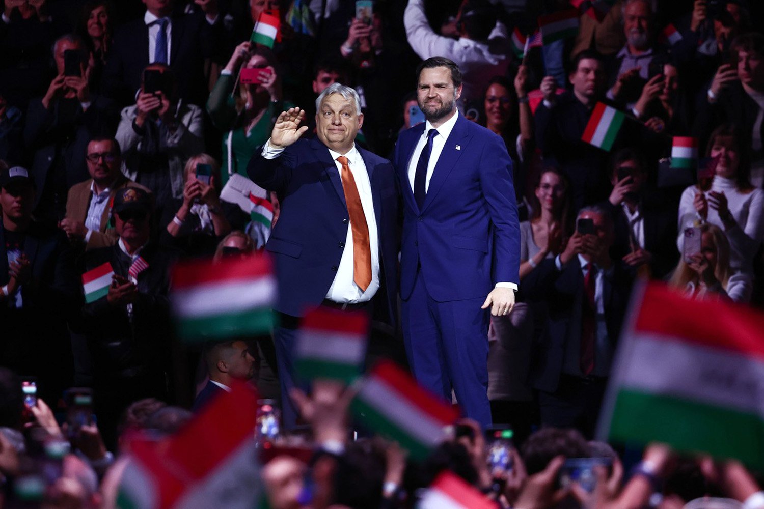 Hungarian Prime Minister Viktor Orban And American Vice President JD Vance Rally In Budapest, Hungary - 07 Apr 2026