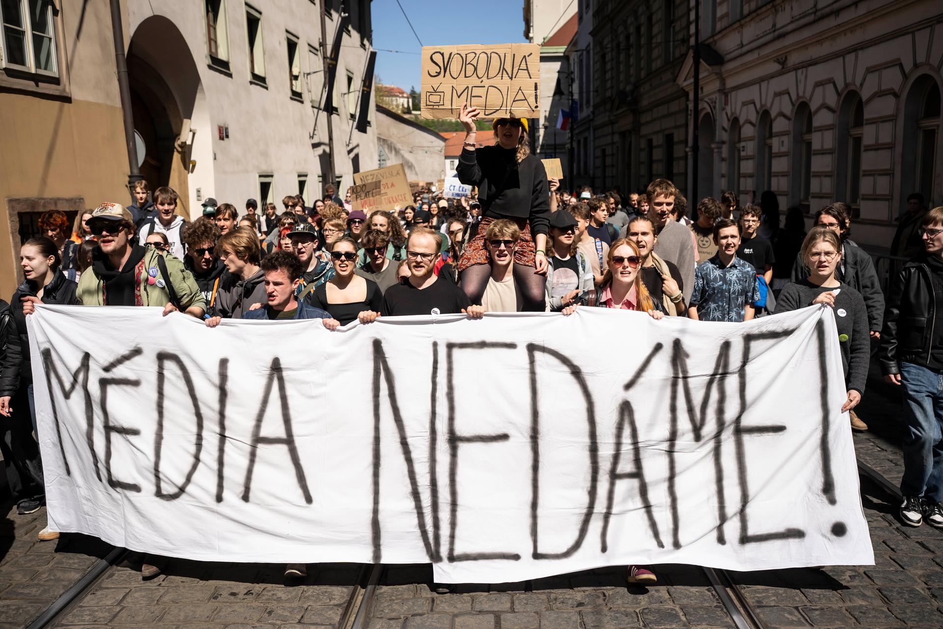Média nedáme, Praha 22.4. 2026
Autor: Milan Jaroš