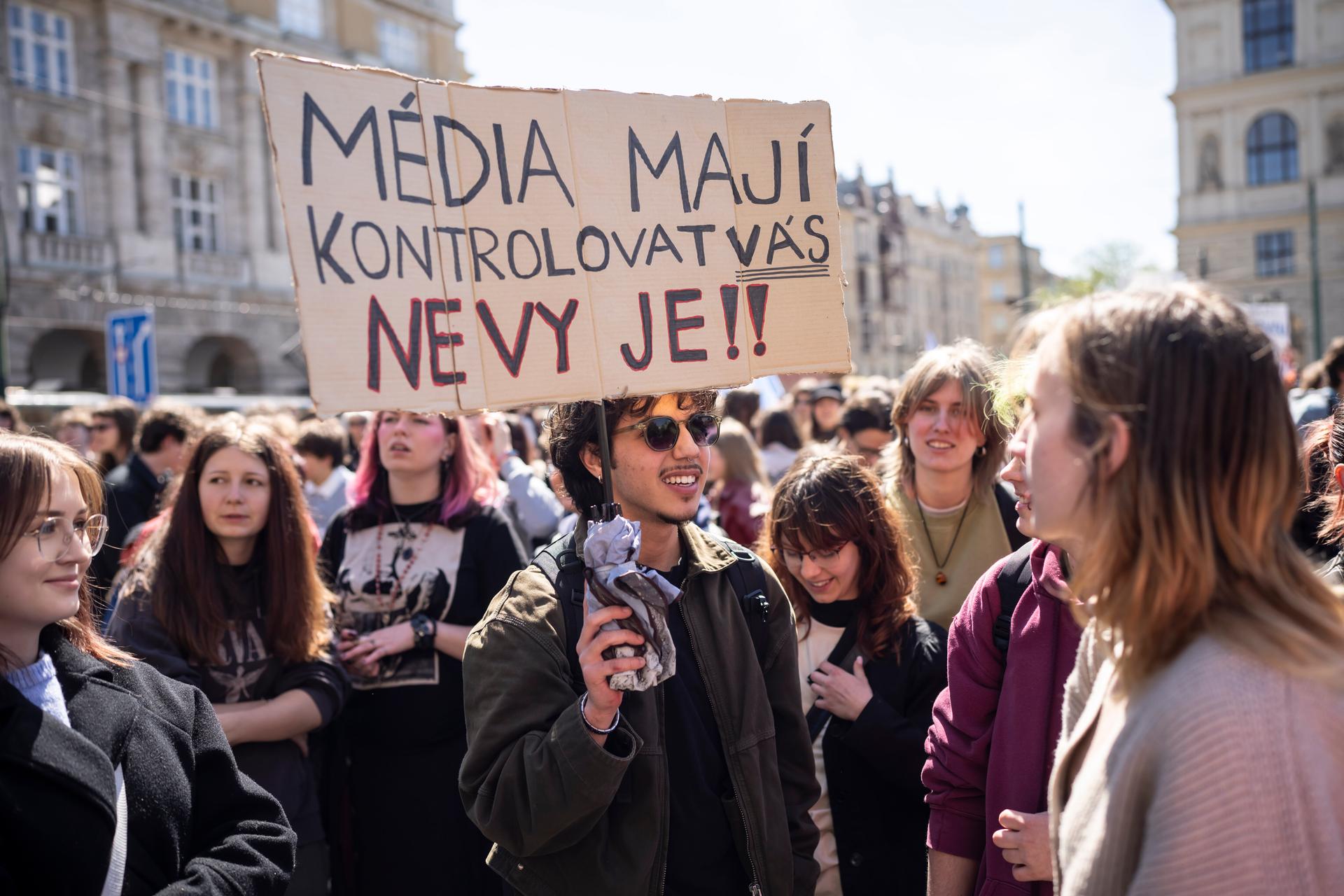 Média nedáme, Praha 22.4. 2026
Autor: Milan Jaroš