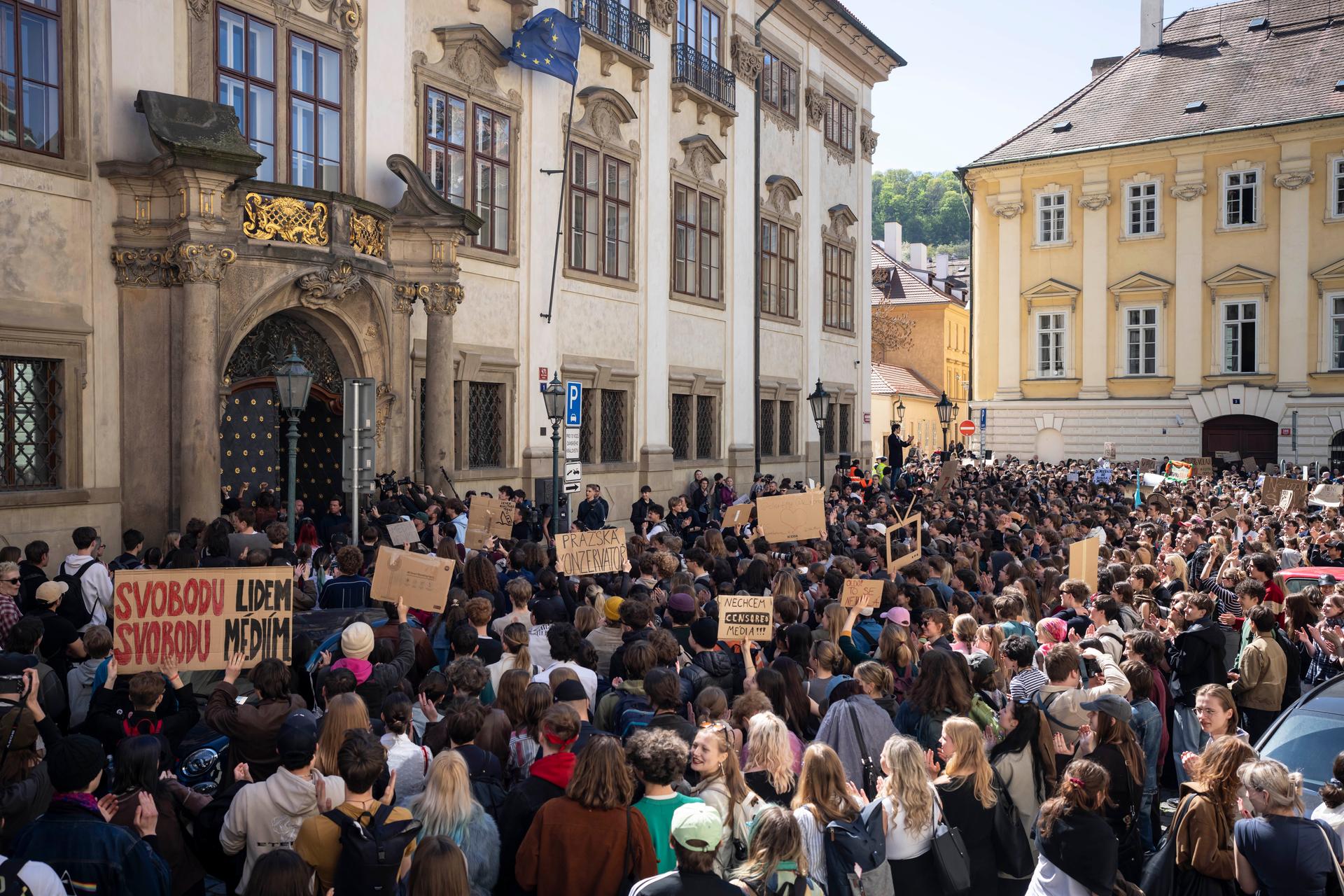 Média nedáme, Praha 22.4. 2026
Autor: Milan Jaroš