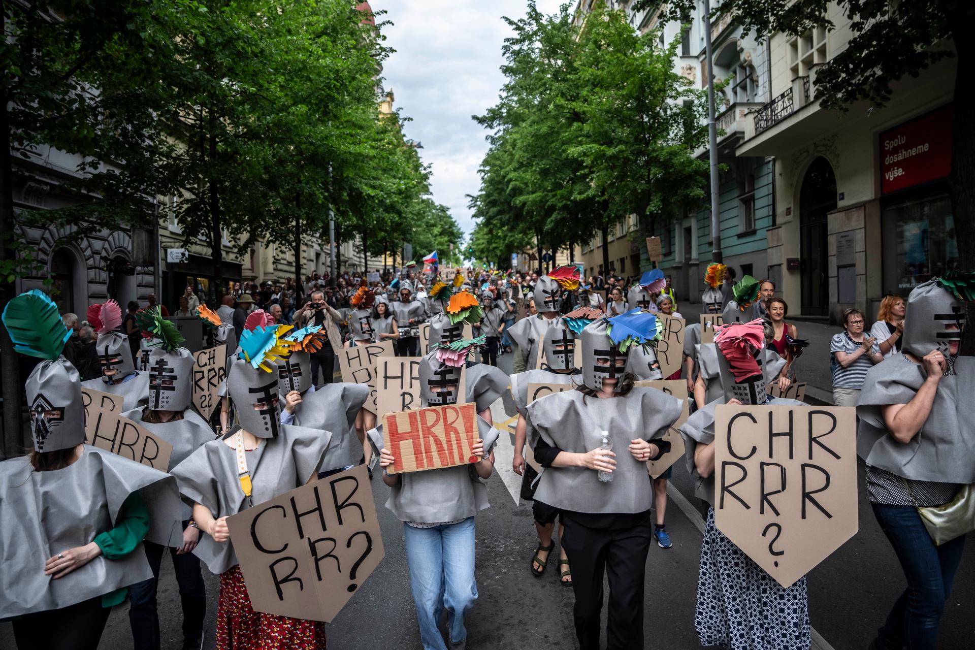 Shromáždění "Ruce pryč od médií“ 
Autor: Milan Jaroš