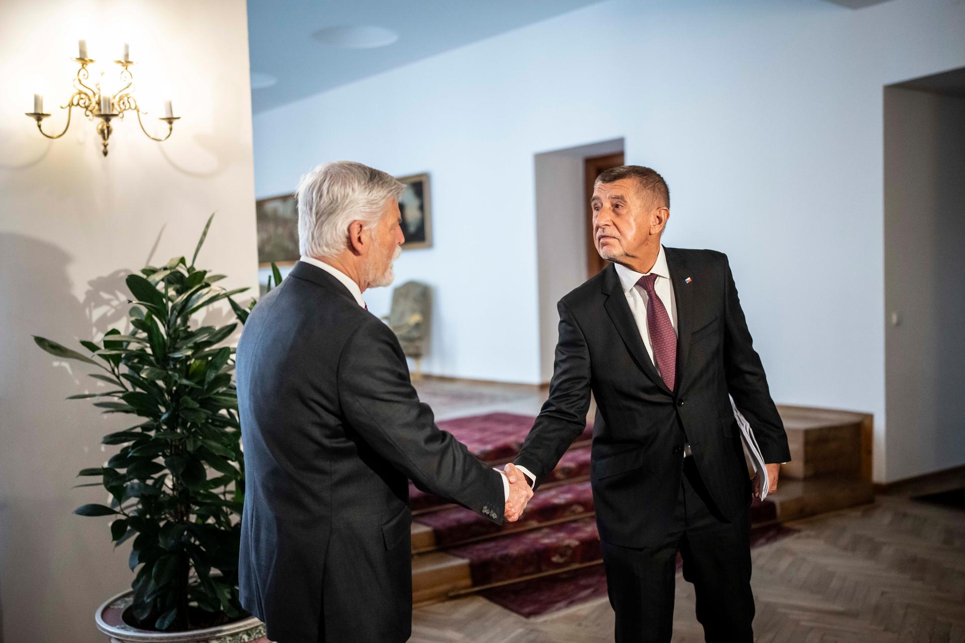 Petr Pavel a Andrej Babiš, Pražský hrad 8.5. 2026
Autor: Milan Jaroš