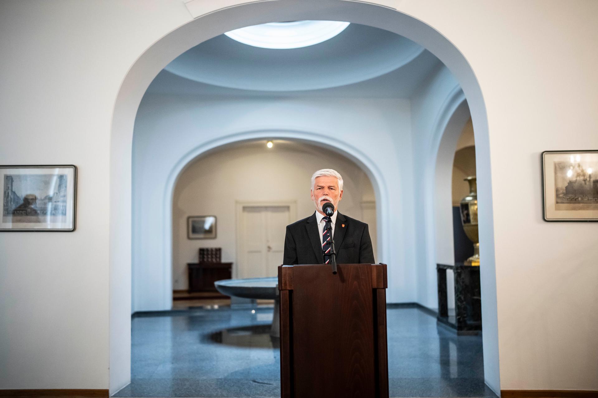 Petr Pavel a Andrej Babiš, Pražský hrad 8.5. 2026
Autor: Milan Jaroš