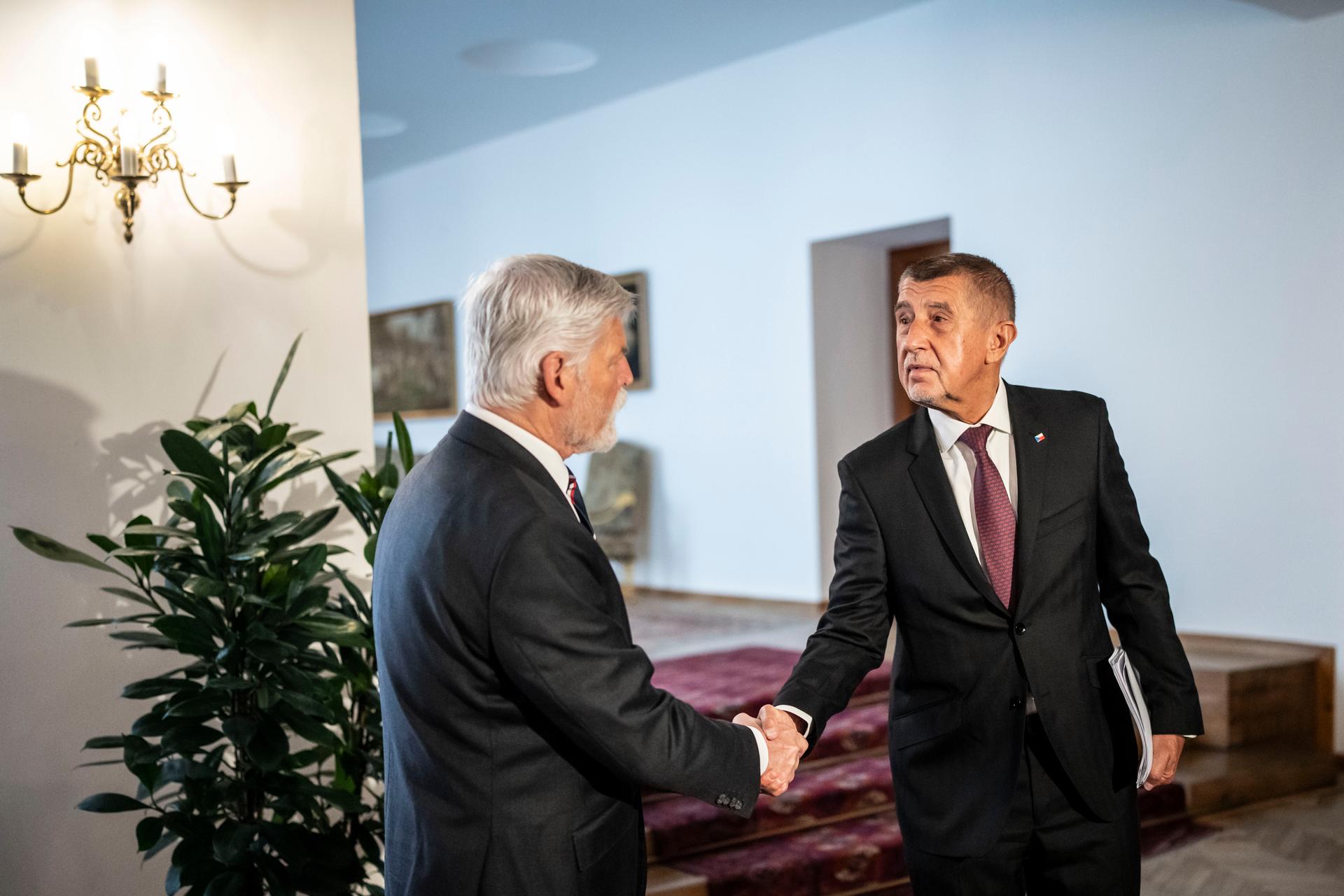 Petr Pavel a Andrej Babiš, Pražský hrad 8.5. 2026
Autor: Milan Jaroš