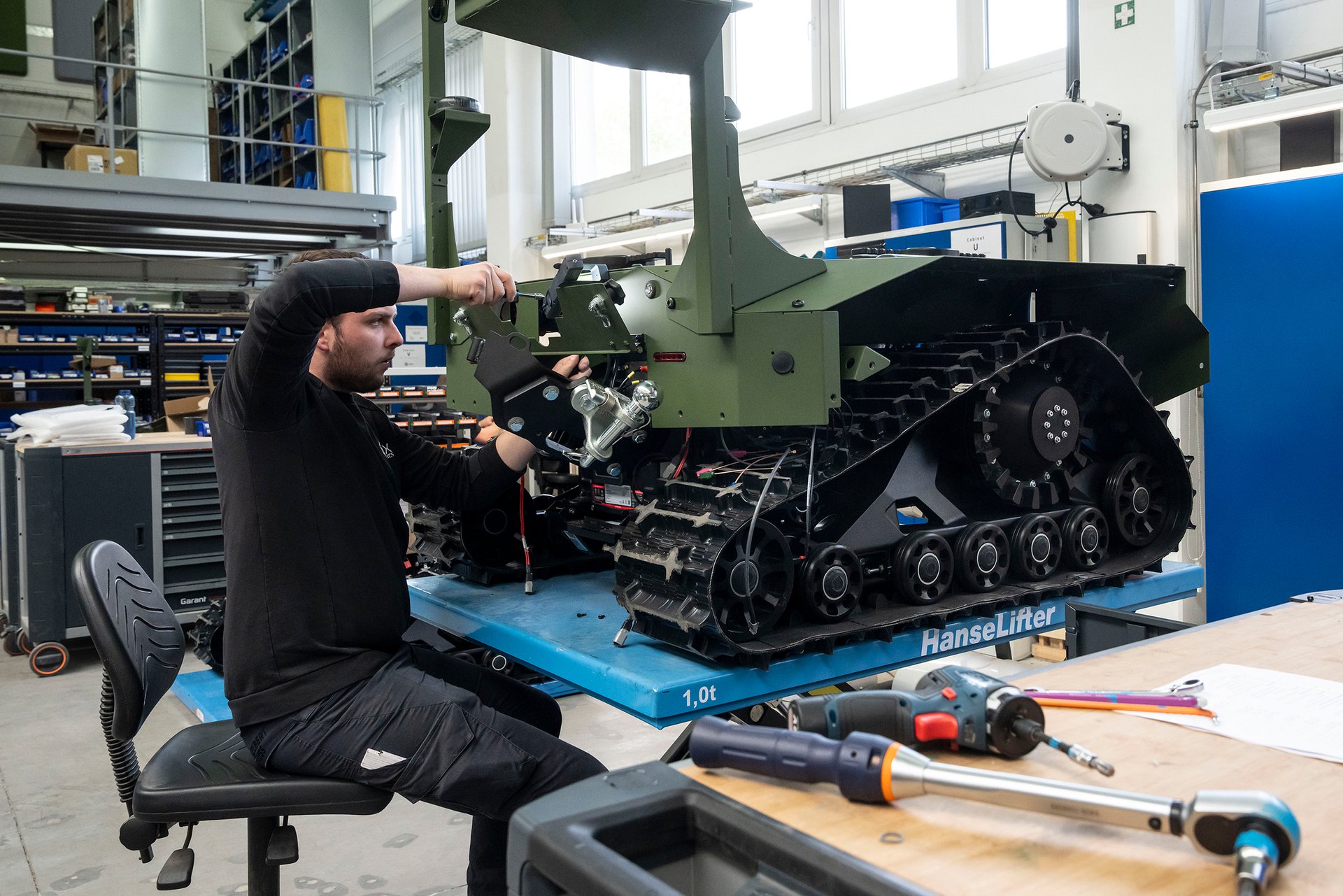 Rozmach vojenských startupů ukazuje proměnu Německa i sílící evropské snažení o bezpečnostní suverenitu. (ARX Robotics)