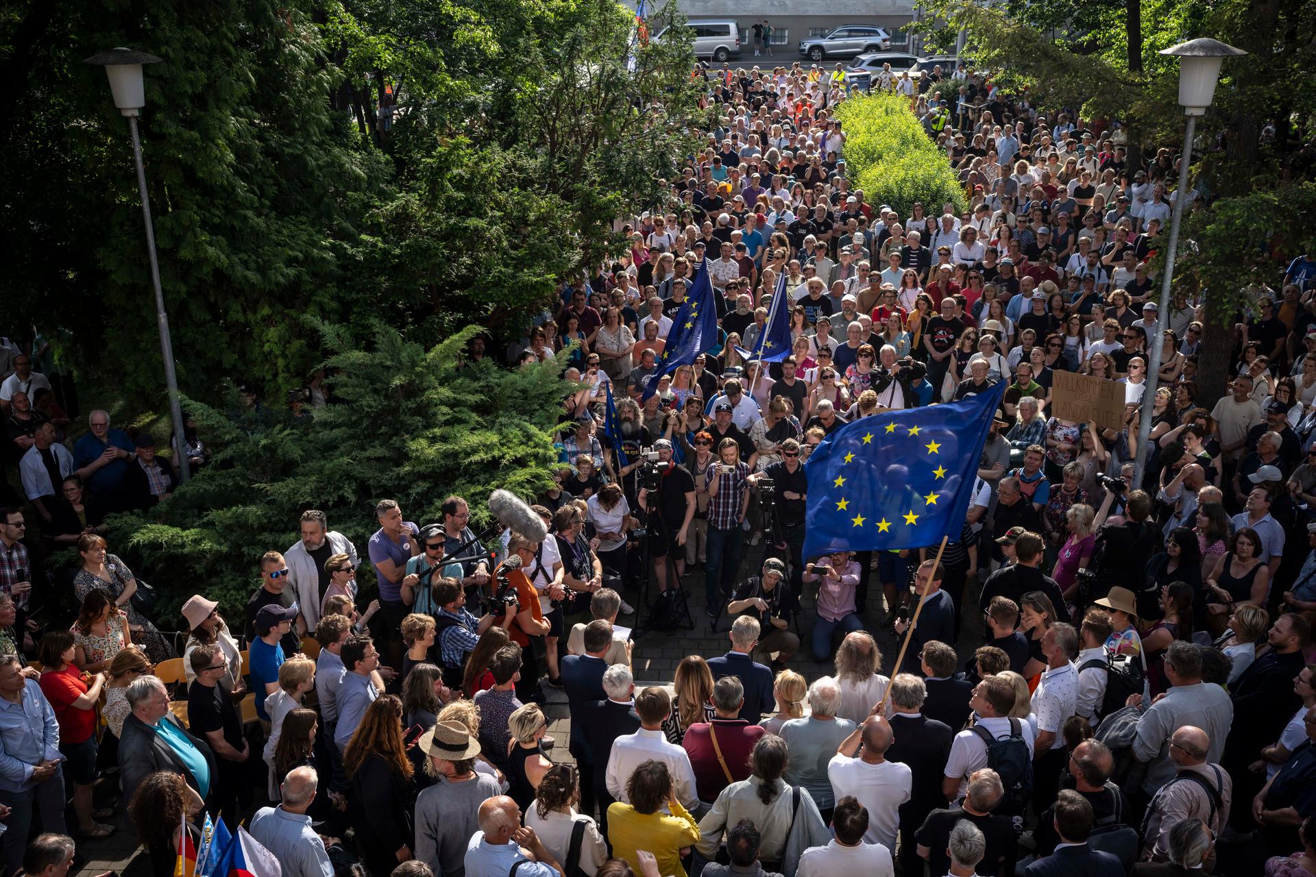 Miloš Vystrčil, Sudetoněmecký sjezd v Brně, 23.5. 2026
Autor: Milan Jaroš