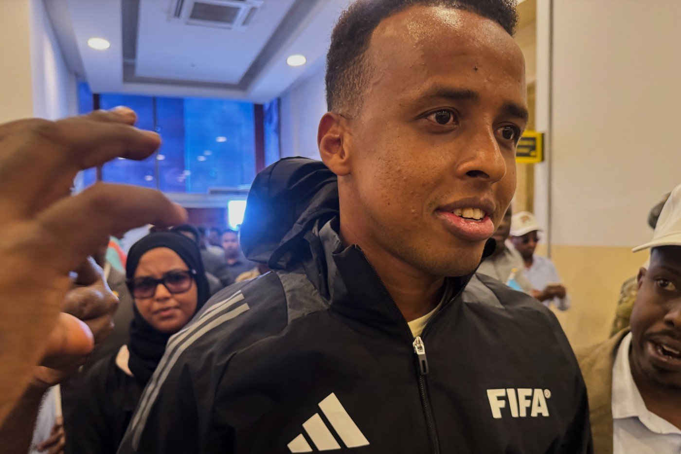 WCup Ref Denied Entry Soccer