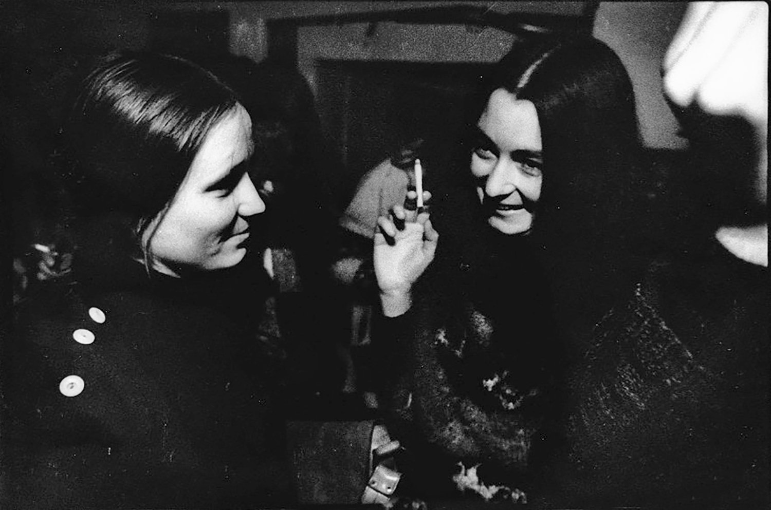 Zina Freundová (vpravo) s Annou Šabatovou kolem roku 1980.