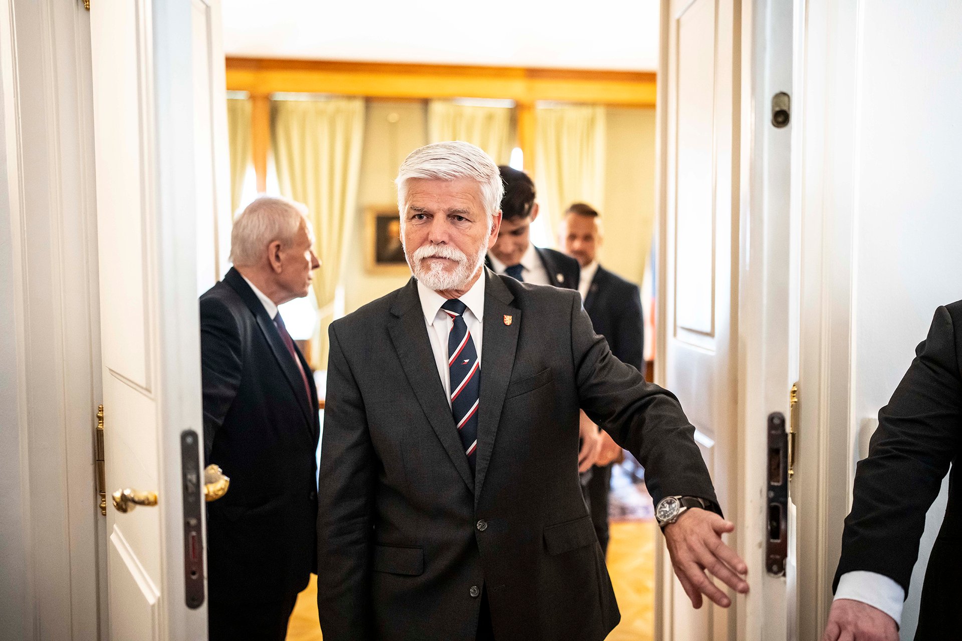 Petr Pavel a Andrej Babiš, Pražský hrad 8.5. 2026
Autor: Milan Jaroš