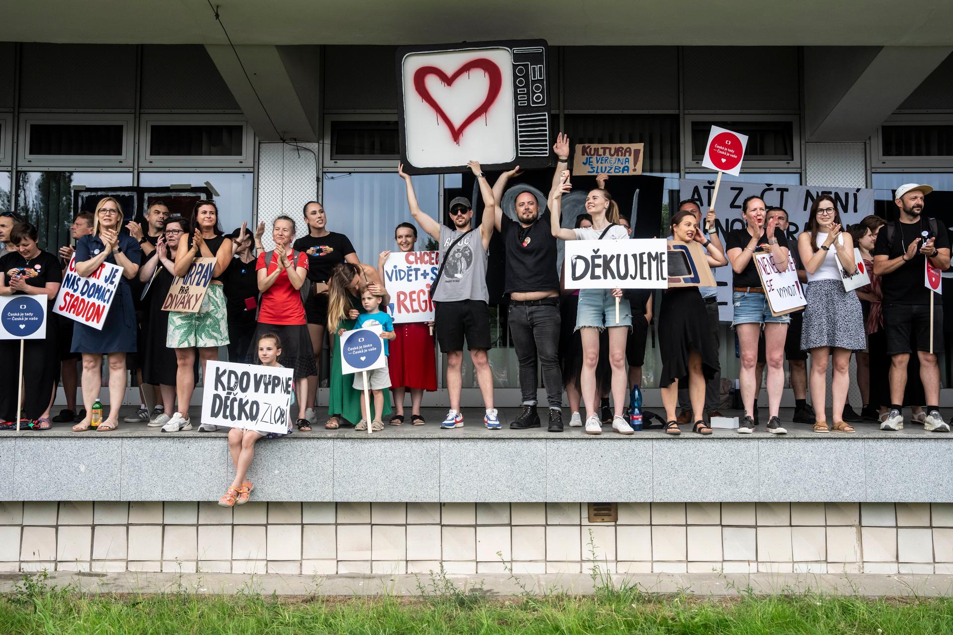 Demonstrace na podporu veřejnoprávních médií
Autor: Milan Jaroš