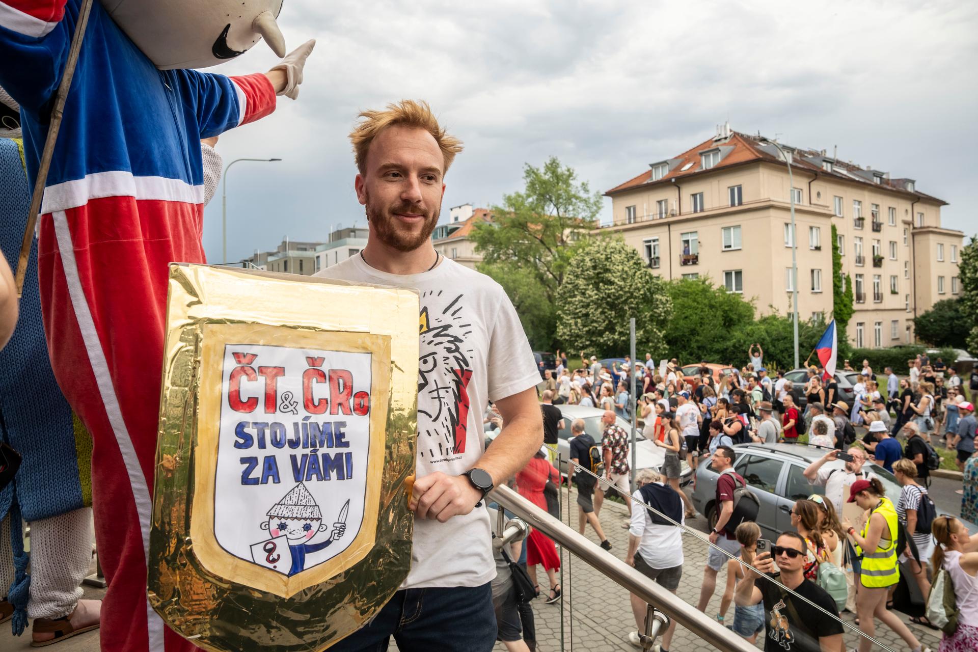 Demonstrace na podporu veřejnoprávních médií
Autor: Milan Jaroš