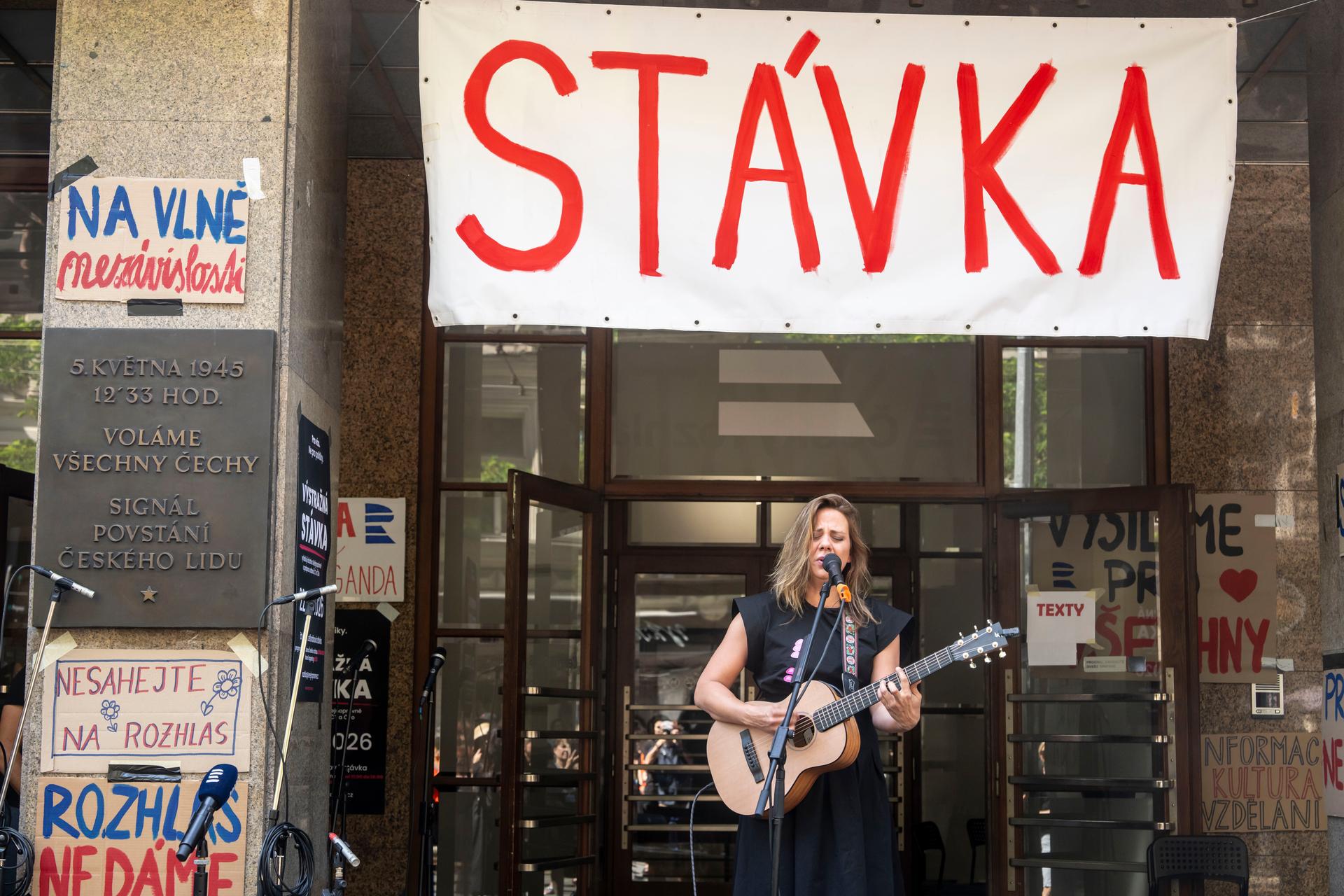 Český Rozhlas, Stávka
Autor: Milan Jaroš