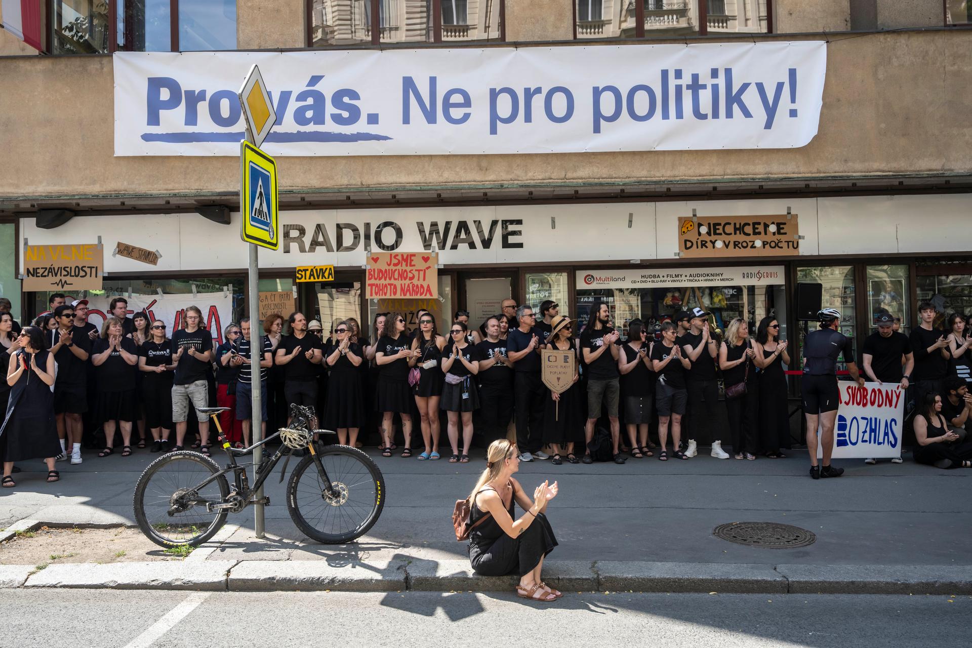 Český Rozhlas, Stávka
Autor: Milan Jaroš