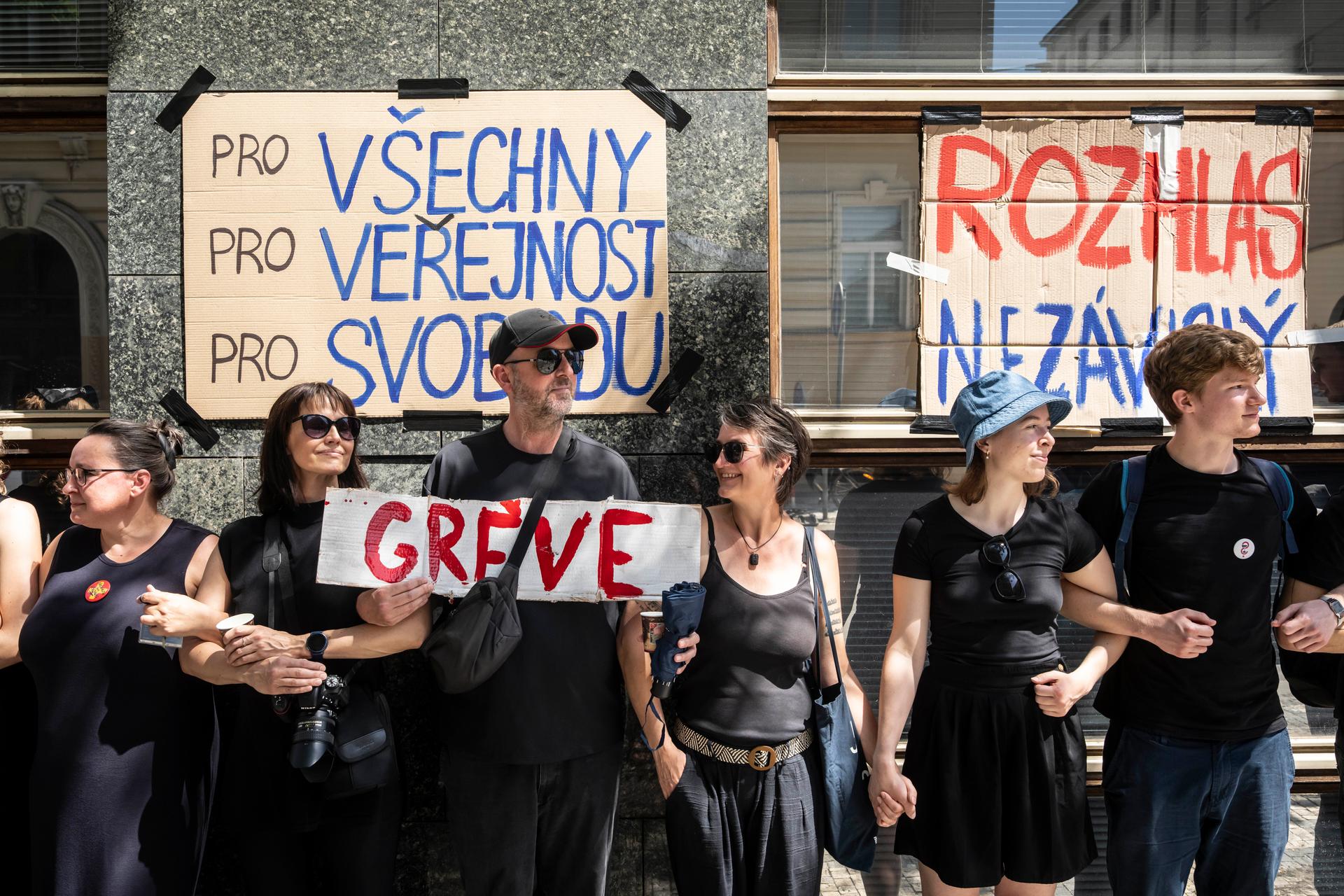 Český Rozhlas, Stávka
Autor: Milan Jaroš