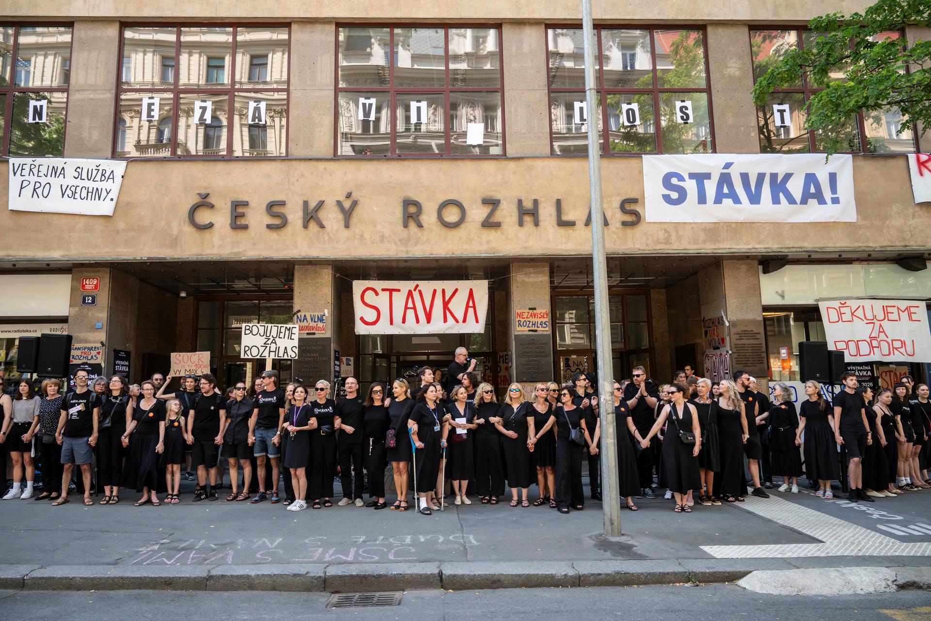 Český Rozhlas, Stávka
Autor: Milan Jaroš