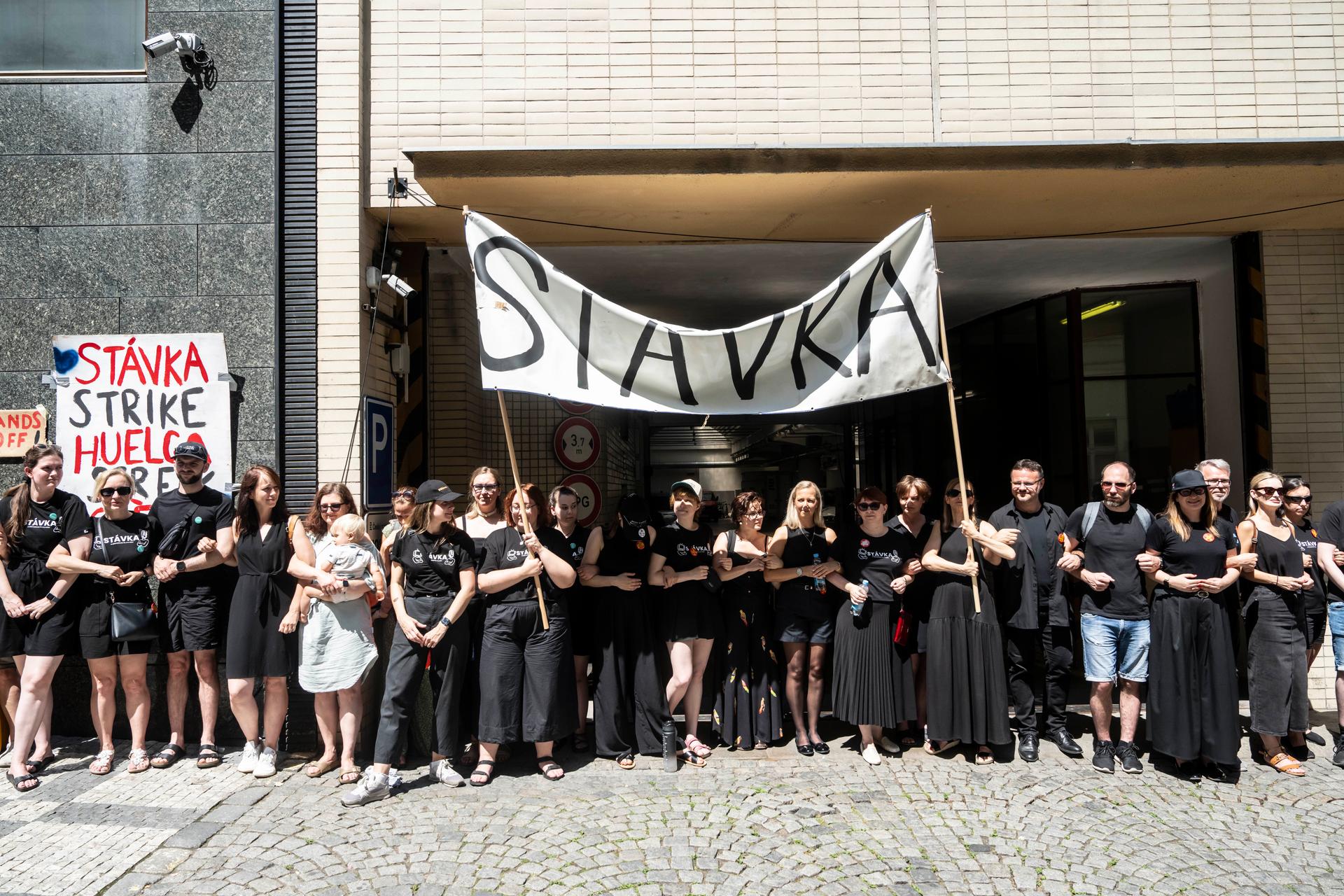 Český Rozhlas, Stávka
Autor: Milan Jaroš