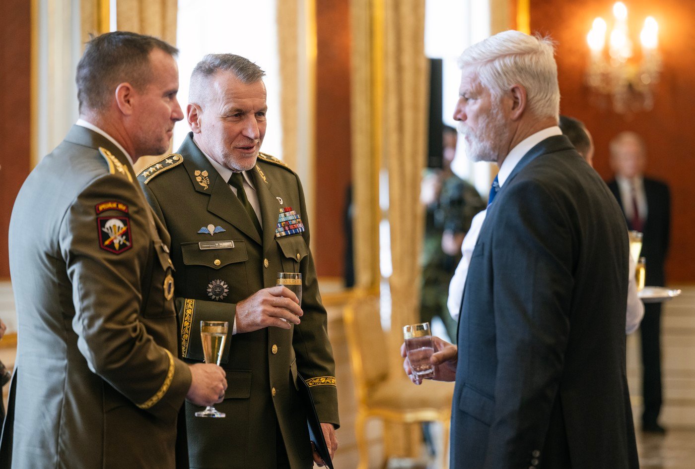 Karel Řehka, Miroslav Hlaváč a Petr Pavel
Autor: ČTK / Říhová Michaela