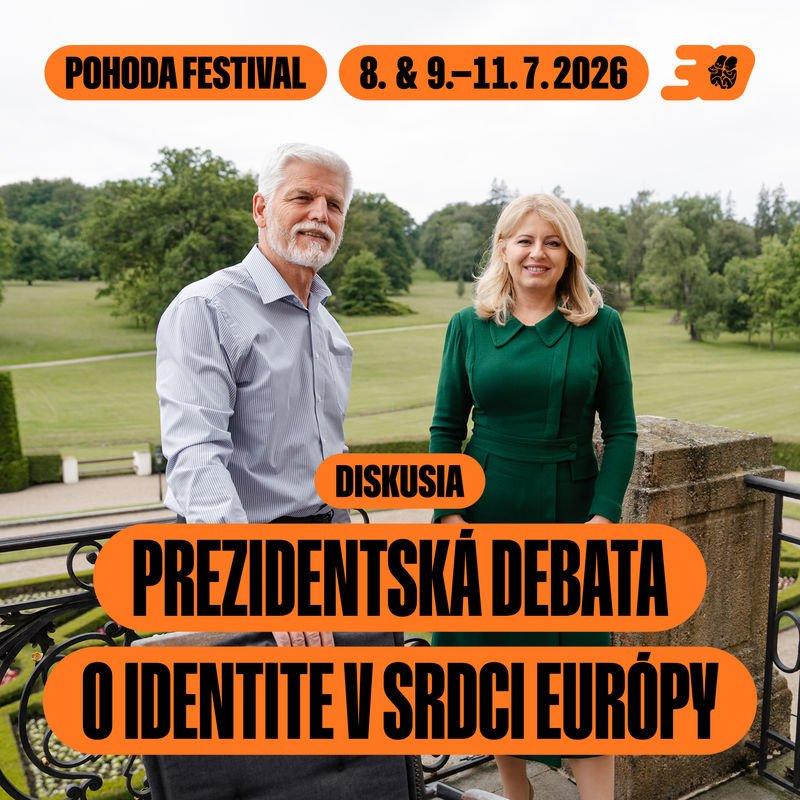 Živý přenos: Petr Pavel a Zuzana Čaputová na Pohodě 2026