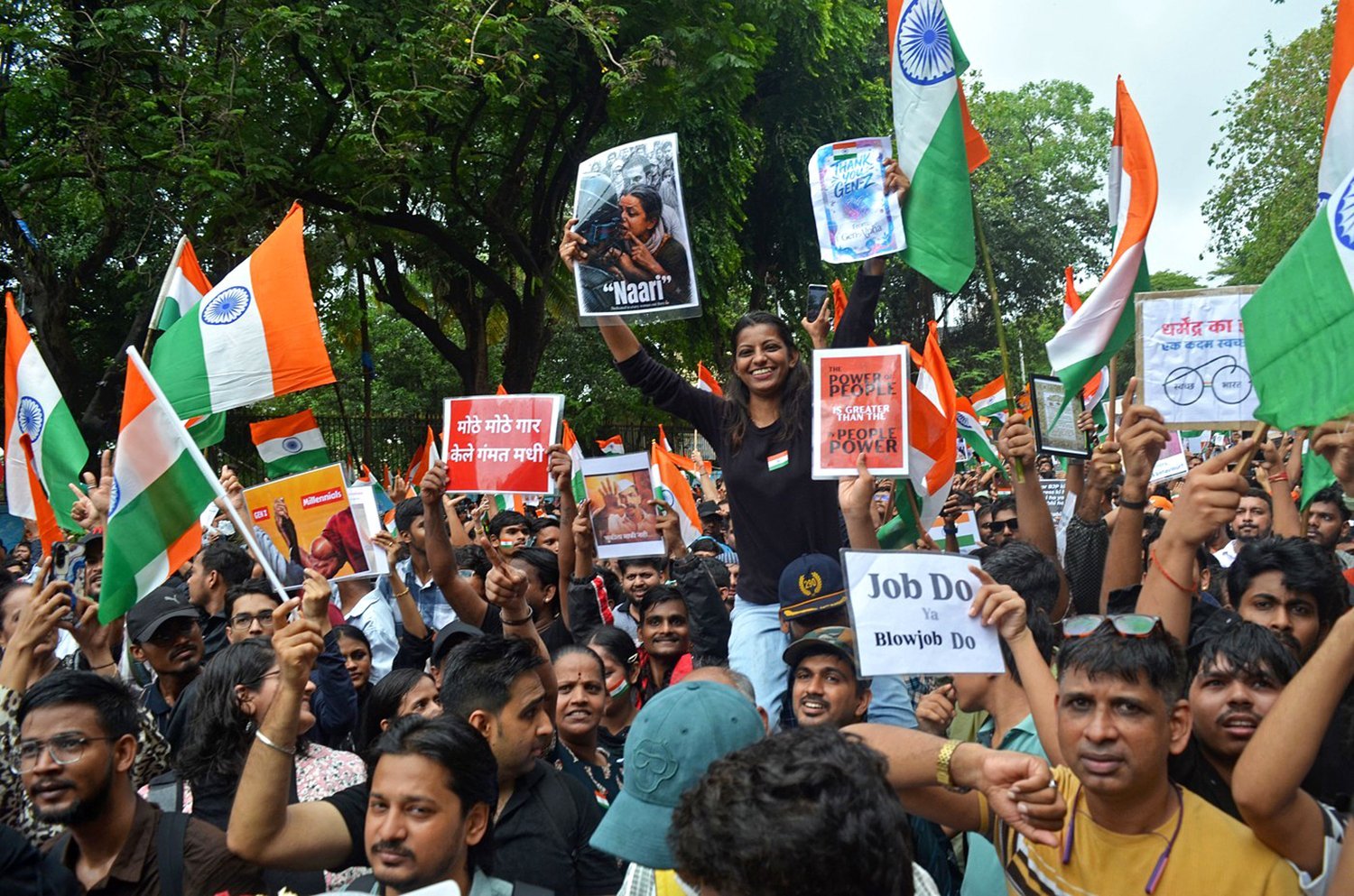 CJP Victory Celebration After The Education Minister Resigns, Mumbai, India - 26 Jul 2026