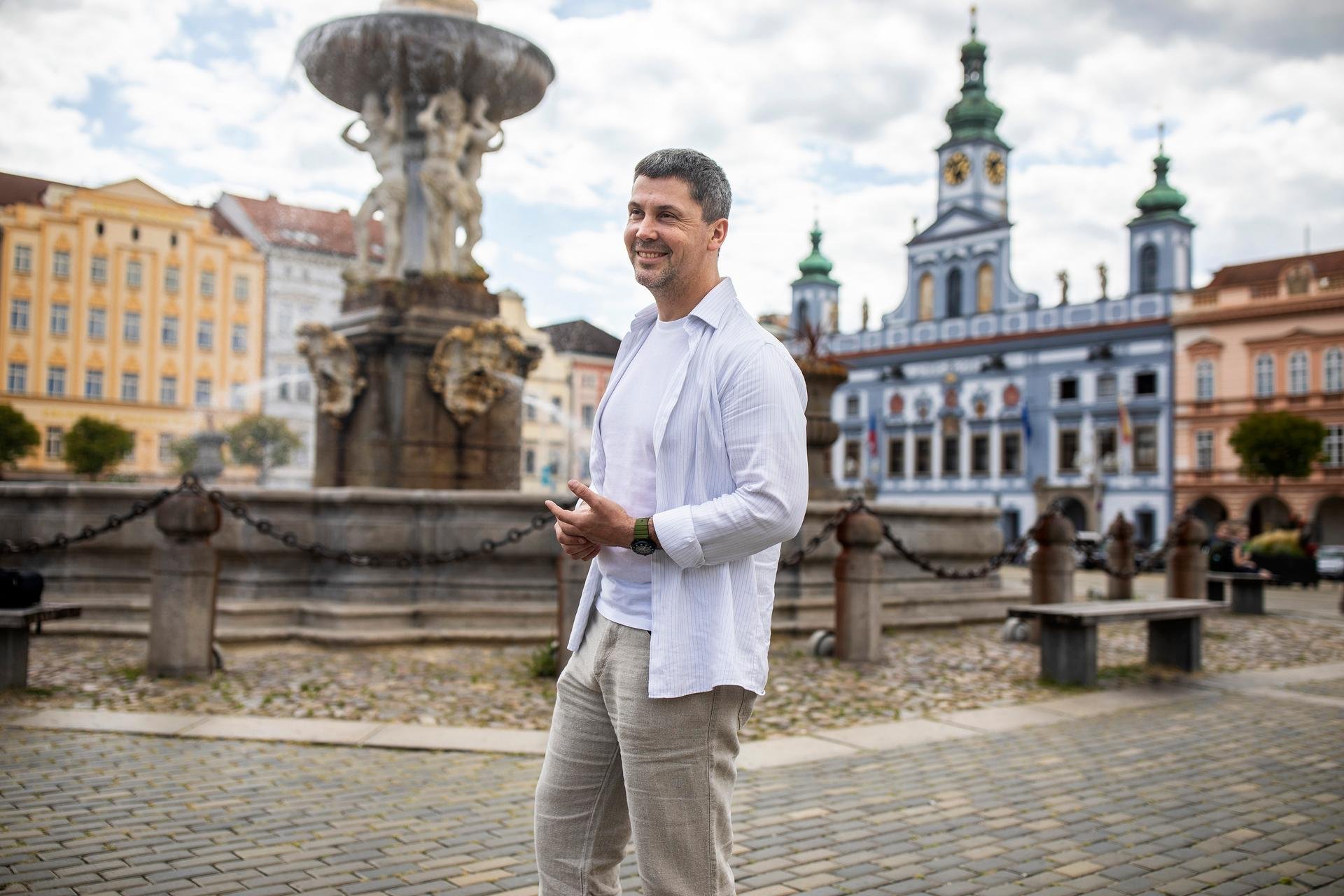 Lídr ODS v Českých Budějovicích Jan Teplý doufá, že se mu podaří porazit hnutí Martina Kuby.