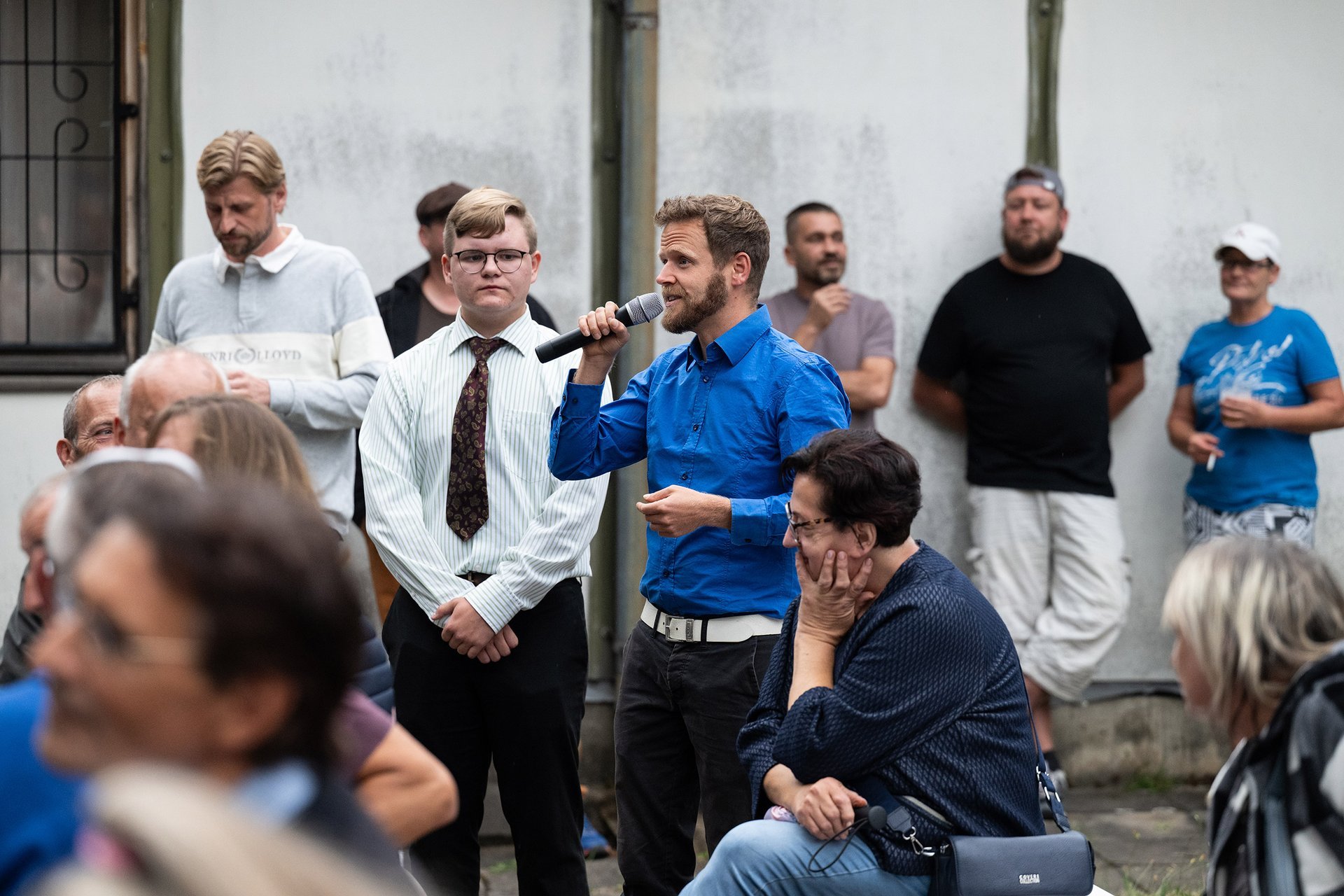Předvolební kampaň AfD v Dessau-Rosslau
Autor: Matěj Stránský