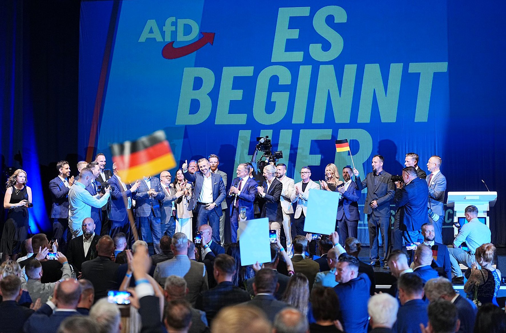 State Election in Saxony-Anhalt · AfD Election Party