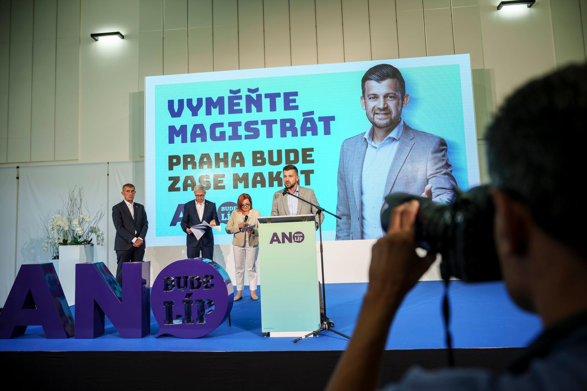 Zahájení kampaně ANO, 7.9. 2026, Praha
Autor: Milan Jaroš