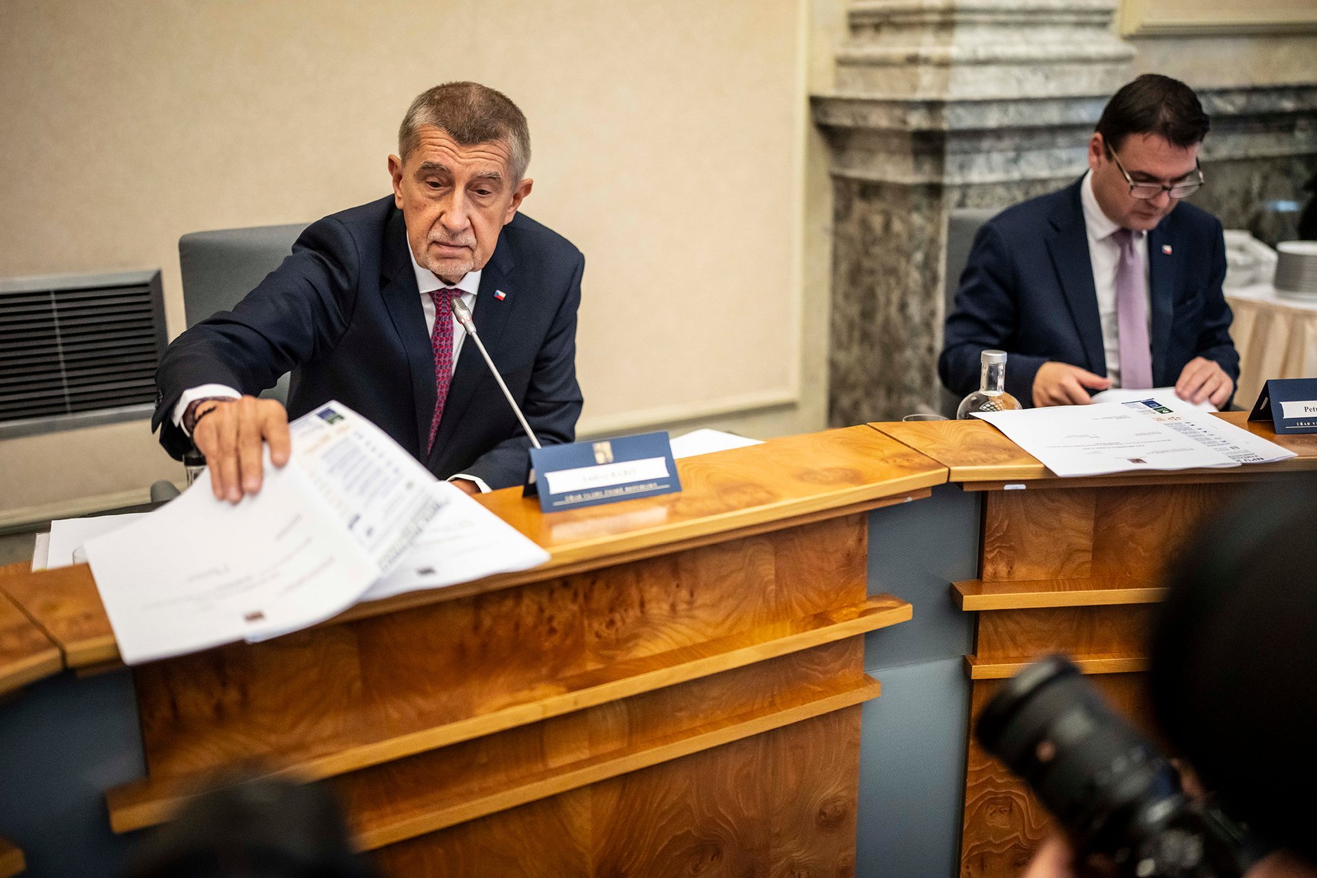 Nezajímá mě to. (Premiér Babiš)
Autor: Milan Jaroš