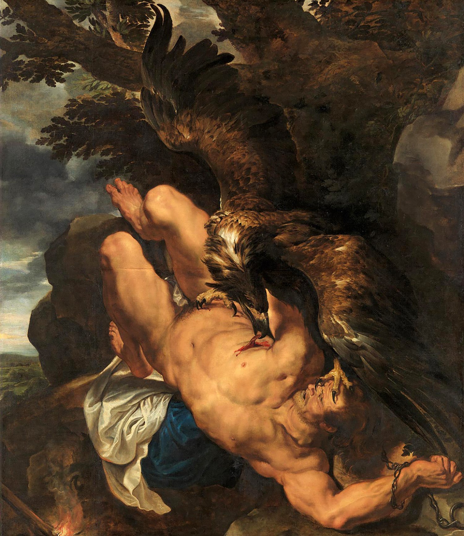 Peter Paul Rubens, Spoutaný Prometheus (1610–1612)