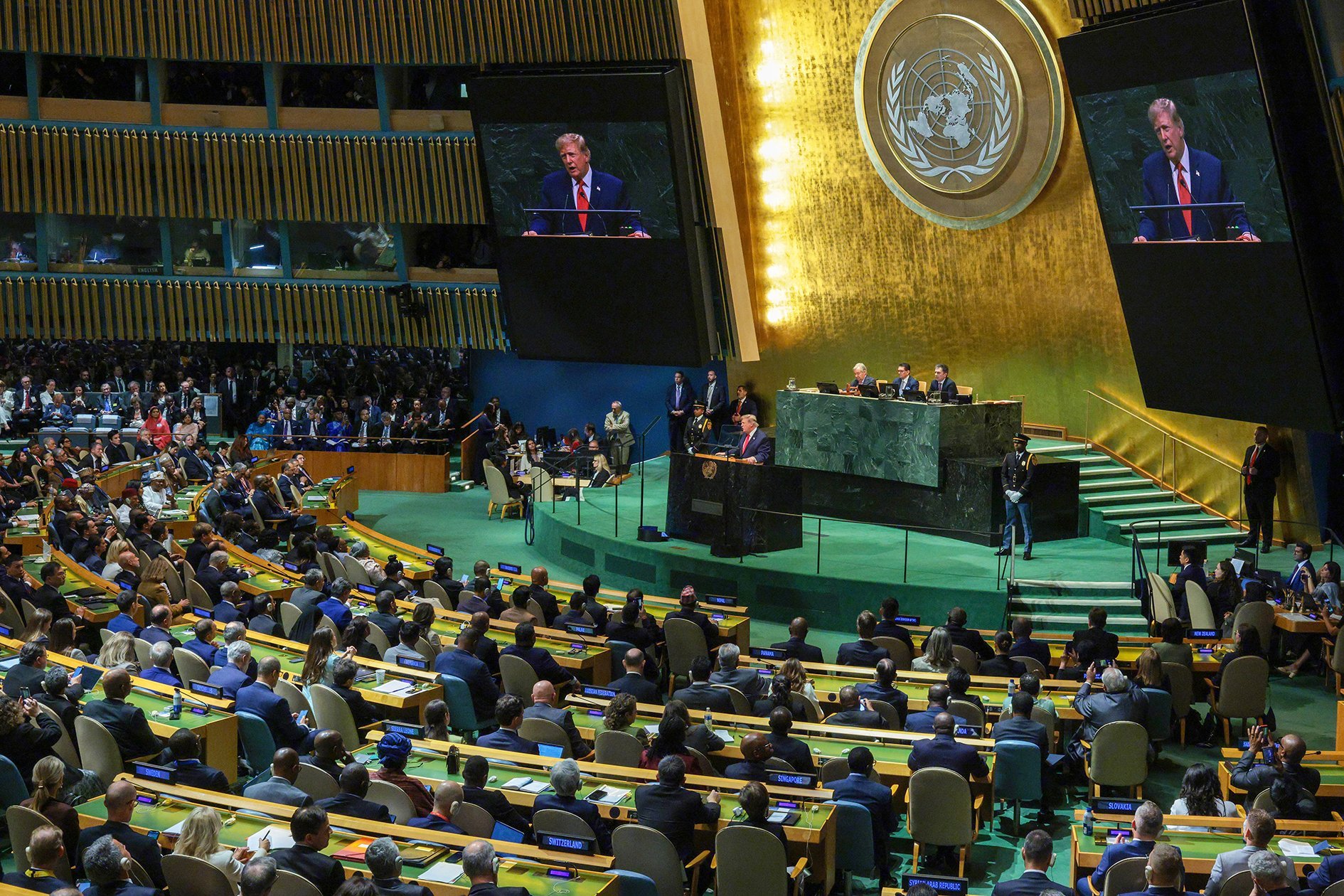 President Donald Trump Attends United Nations General Assembly In New York
Autor: Getty Images