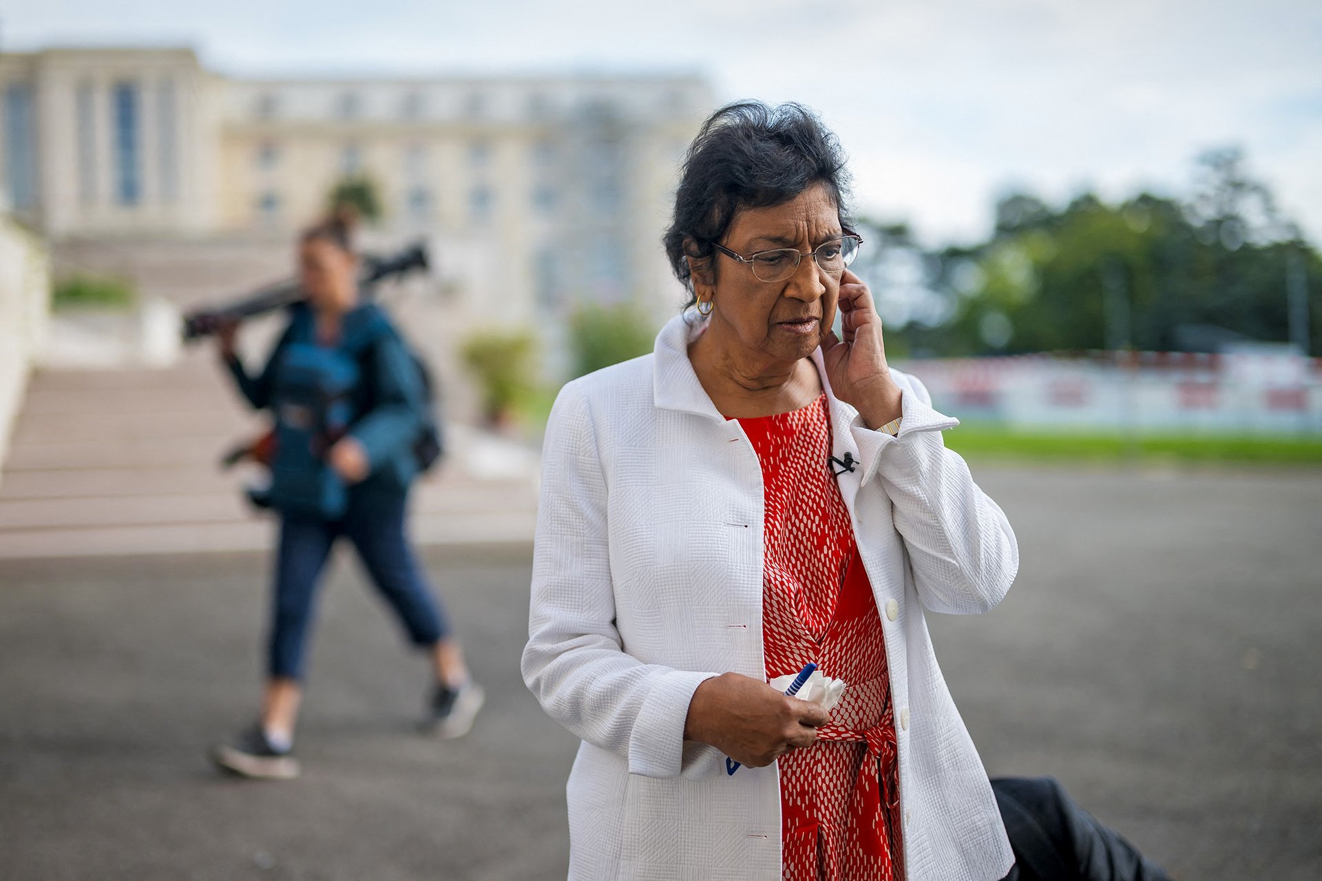 Navi Pillay, držitelka Nobelovy ceny za mír.