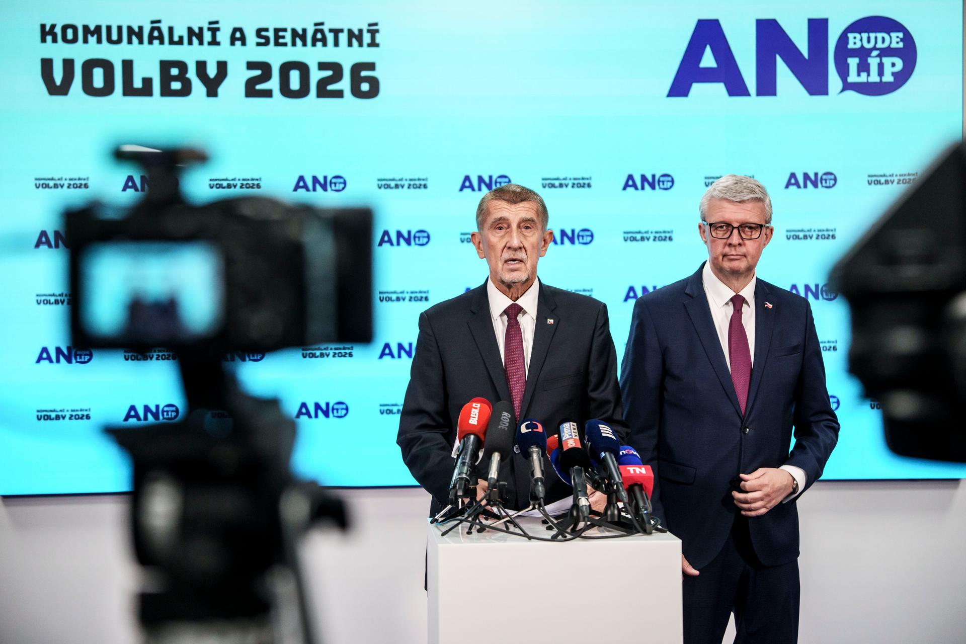 Andrej Babiš a Karel Havlíček