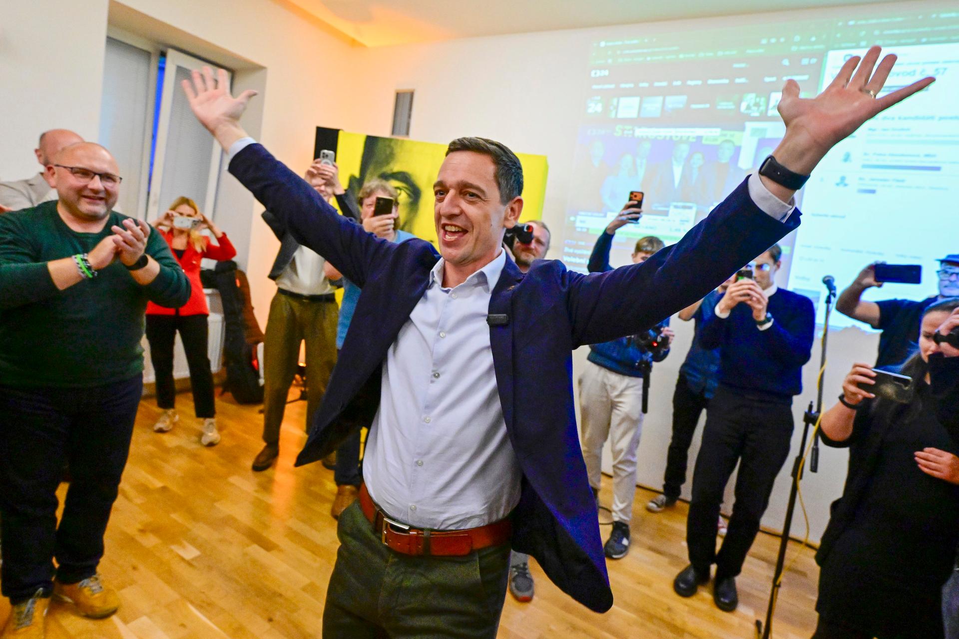 Jan Grolich, hejtman, politik, volební štáb KDU-ČSL
Autor: ČTK / Šálek Václav