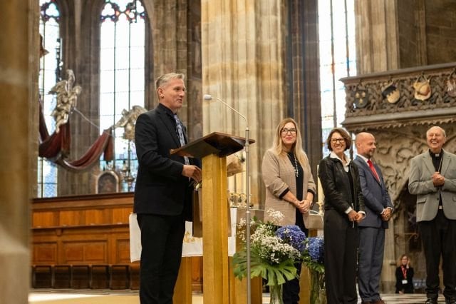 Mgr. Vladimír Kořen – moderátor a dobrovolník Arcidiecézní charity Praha