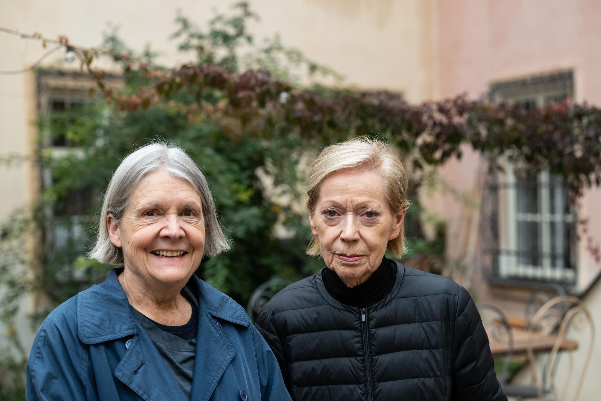 Ikona a ikona. (Zleva Marianne Huber, Marianne Roth)