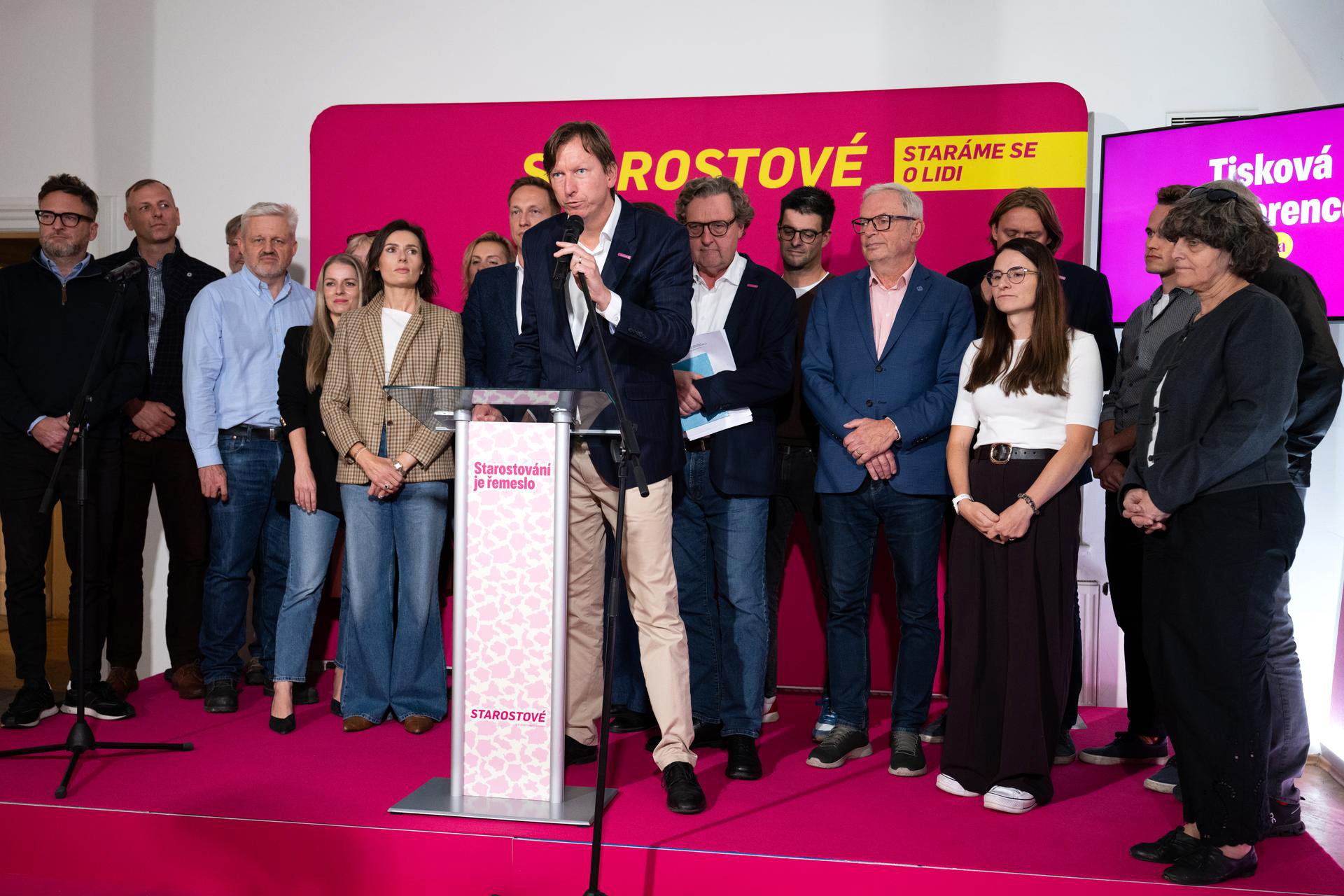 „Určitě to ještě budeme řešit.“ (Místopředseda hnutí STAN a poslanec za Prahu Karel Dvořák)