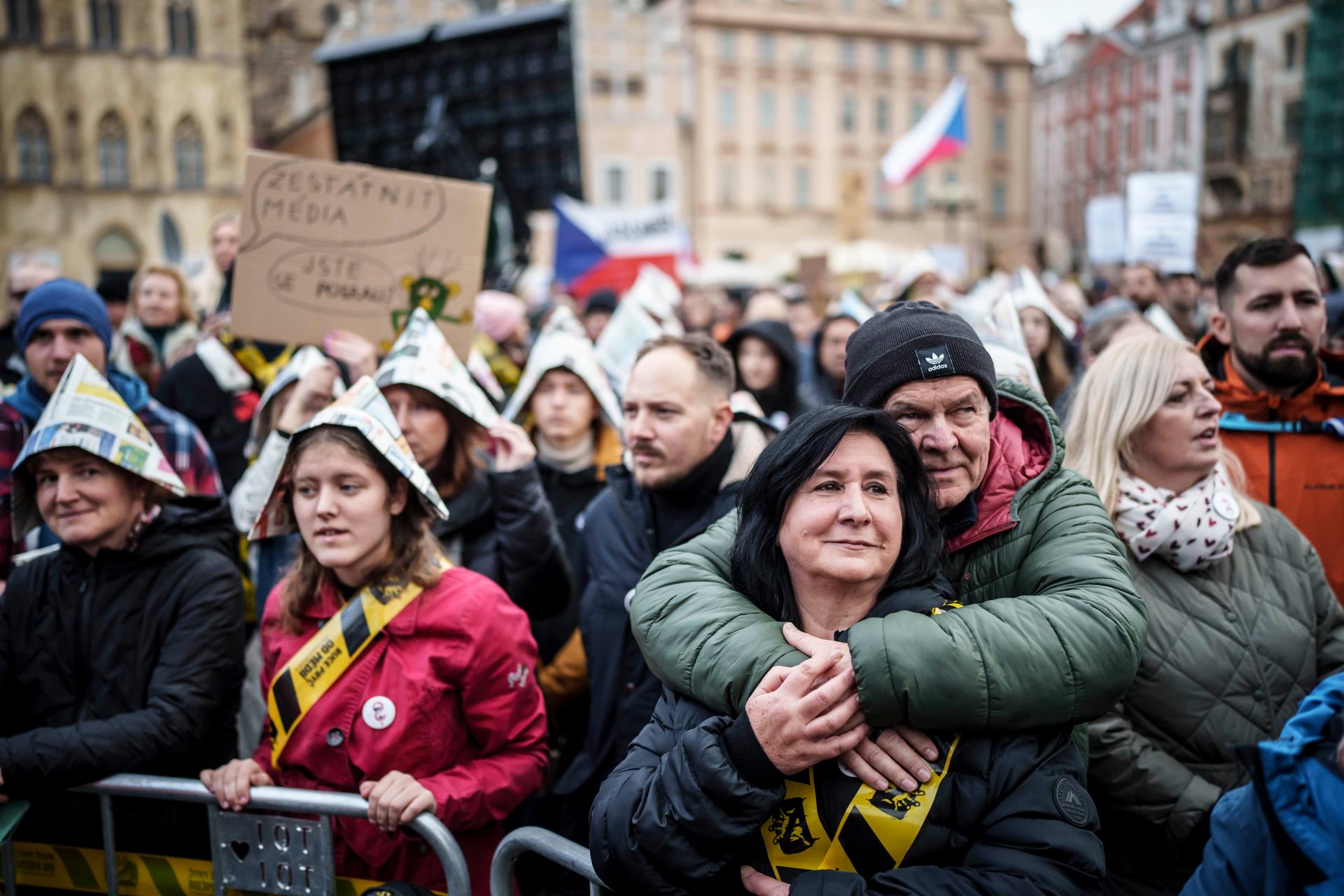 Demonstrace Ruce pryč od médií
Autor: Milan Jaroš