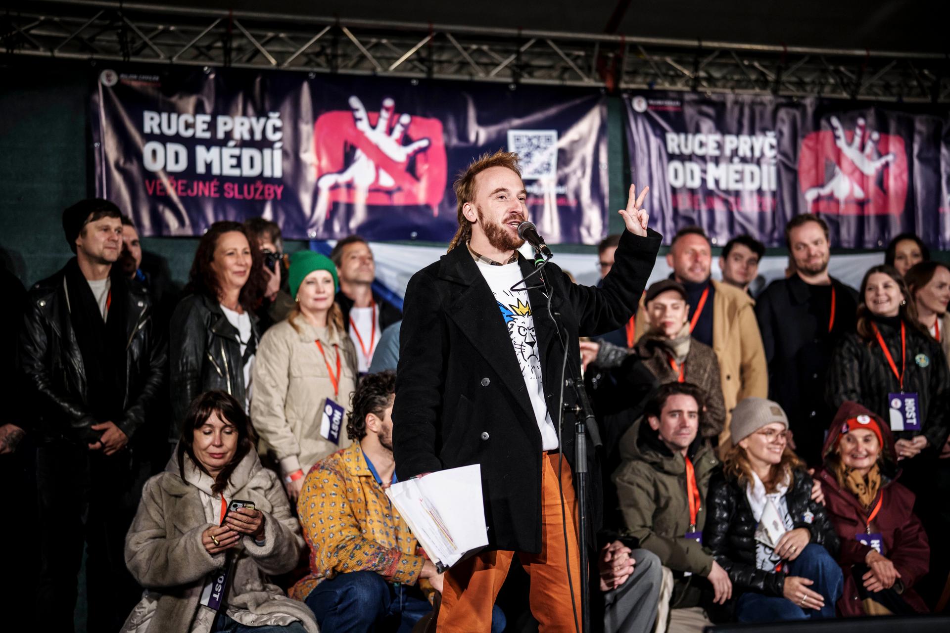 Demonstrace Ruce pryč od médií
Autor: Milan Jaroš