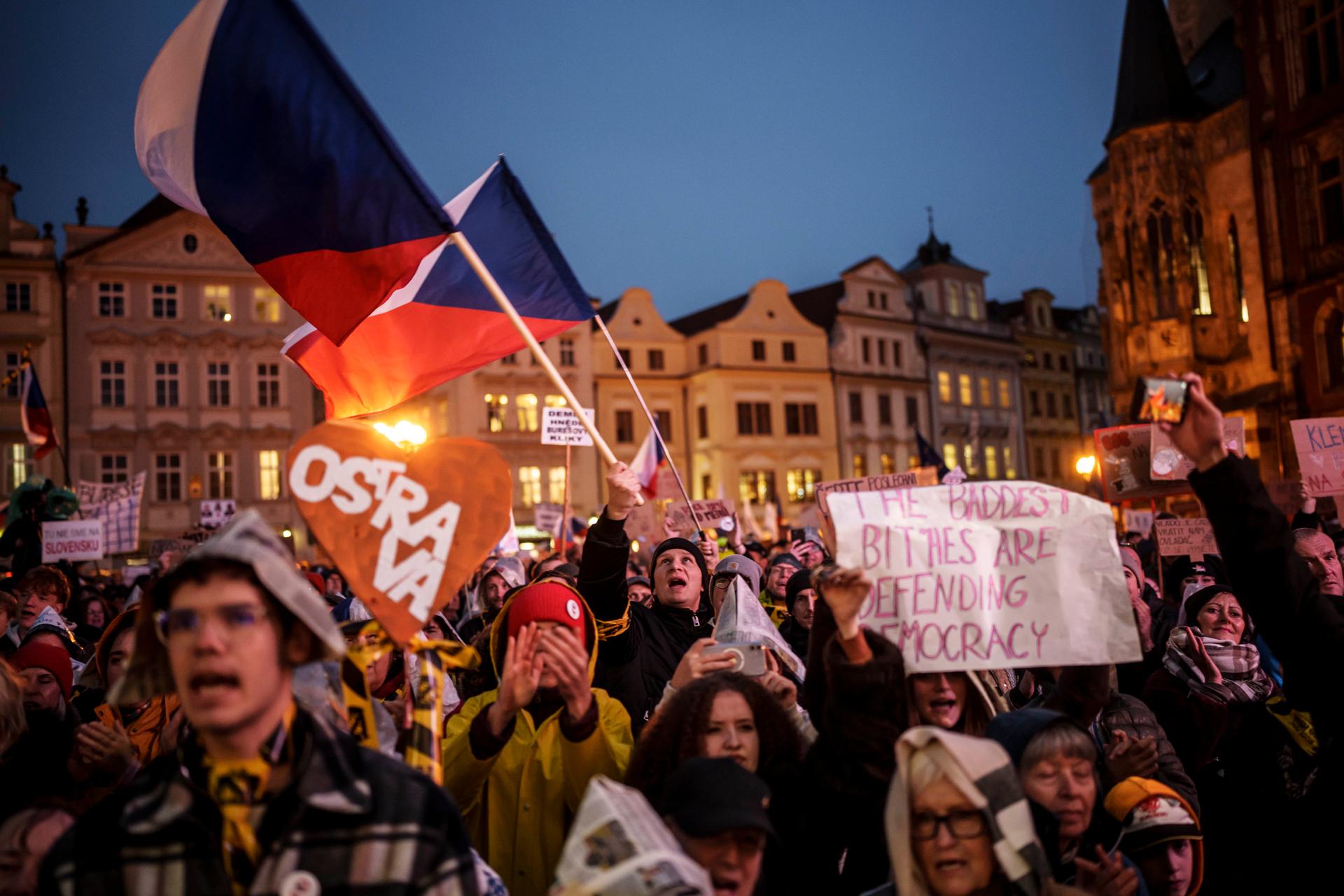 Demonstrace Ruce pryč od médií
Autor: Milan Jaroš