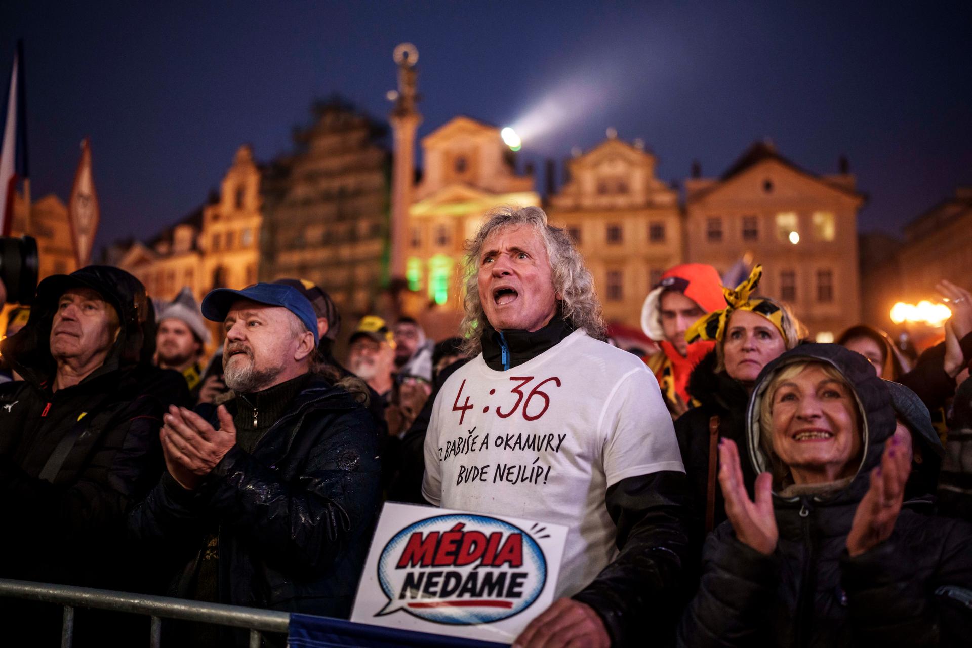 Demonstrace Ruce pryč od médií
Autor: Milan Jaroš