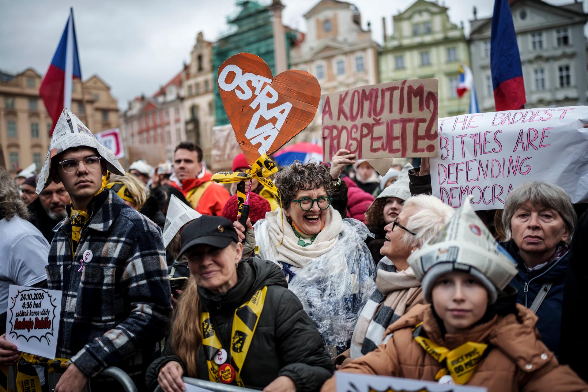 Demonstrace Ruce pryč od médií
Autor: Milan Jaroš