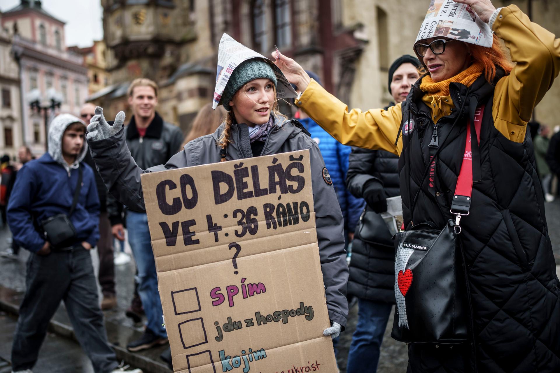 Demonstrace Ruce pryč od médií
Autor: Milan Jaroš
